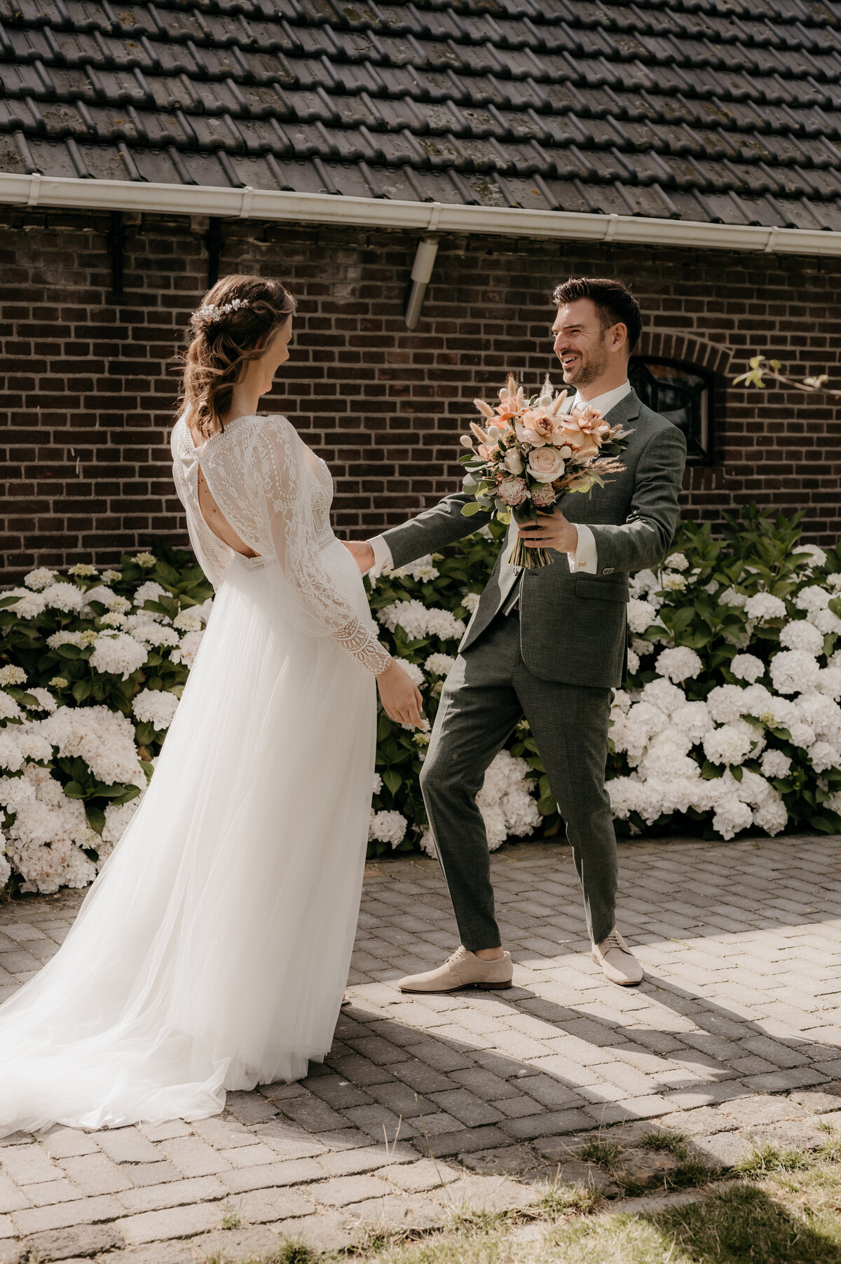 Pure Liefde Fotografie - Herbert-Niels & LoÏs - First look -12