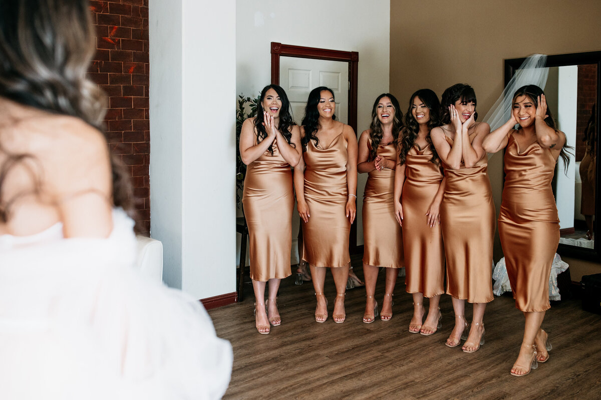 Toca-Madera-Winery-wedding-first-look-with-bridesmaids