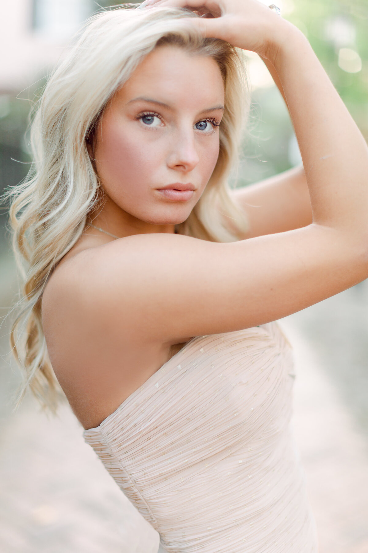 Downtown Savannah Spring Senior Session Torianna Brooke