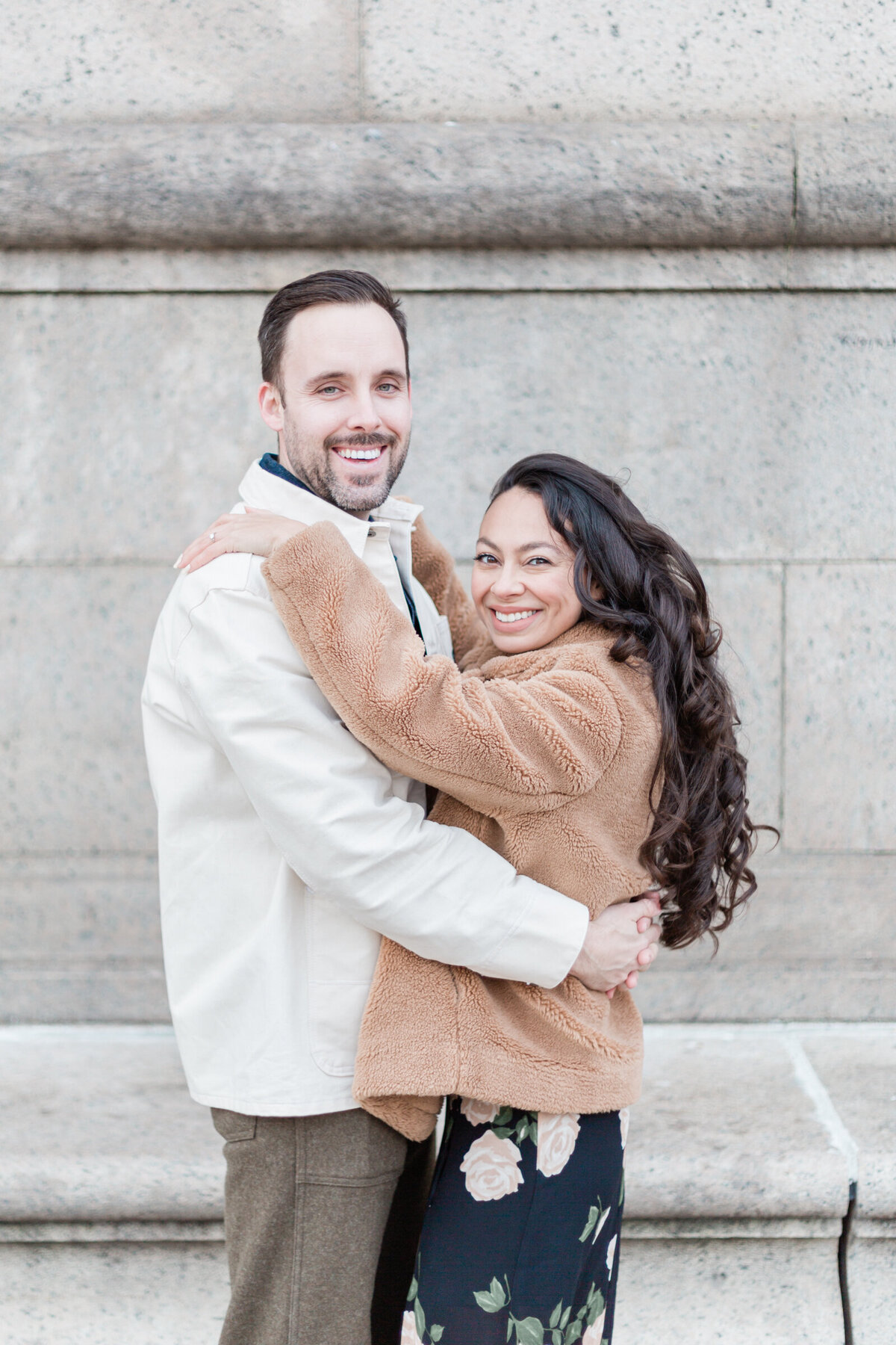 Boston engagement session