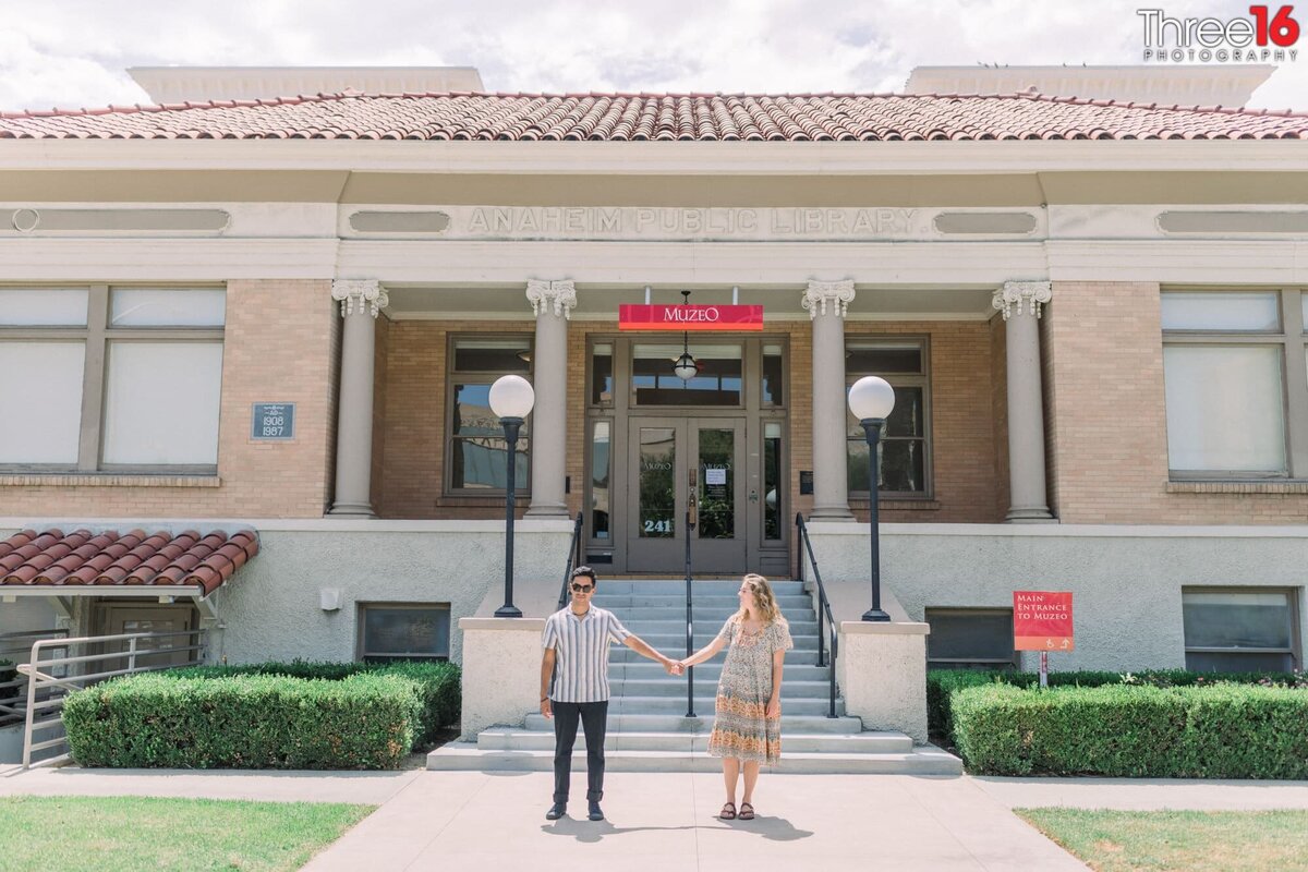 Anaheim Public Library Engagement Photography Orange County 03