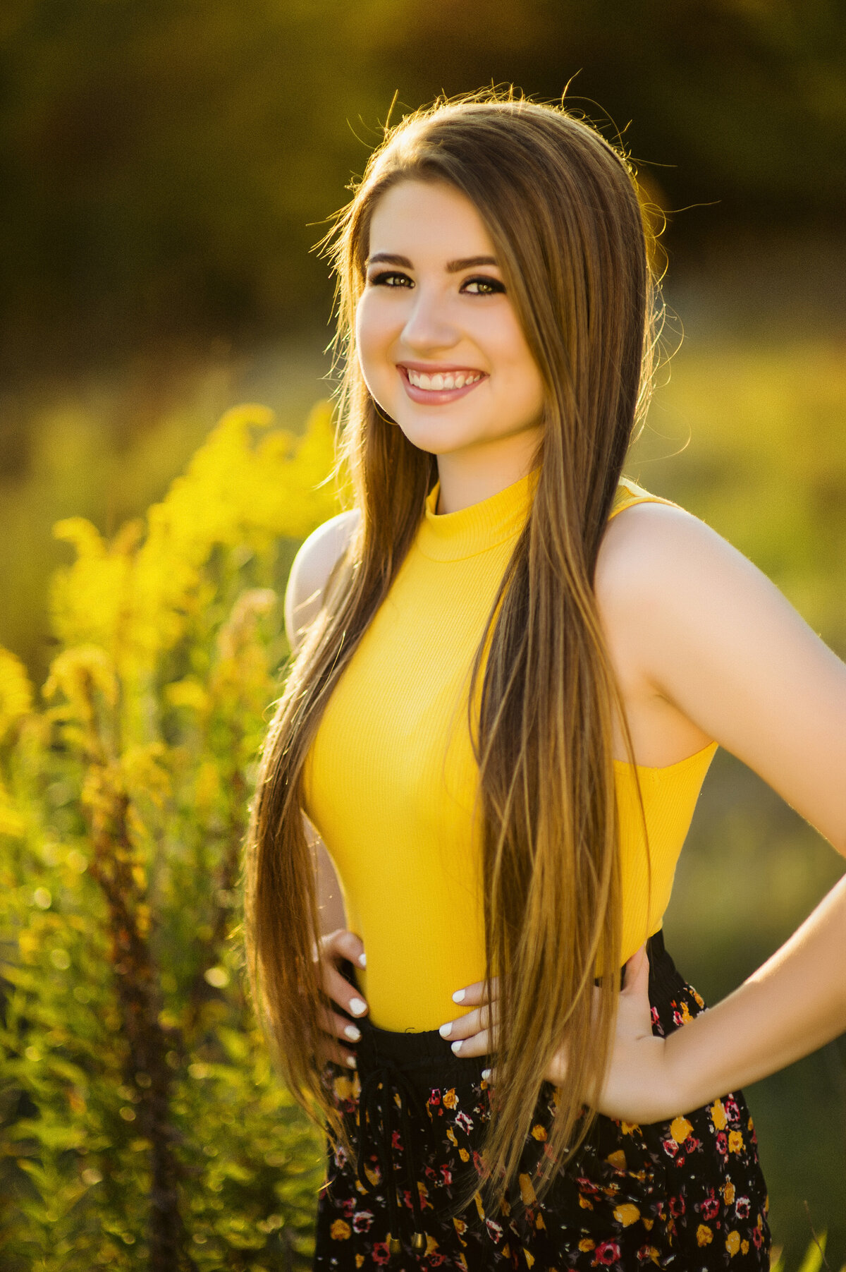 Green Bay high school senior session