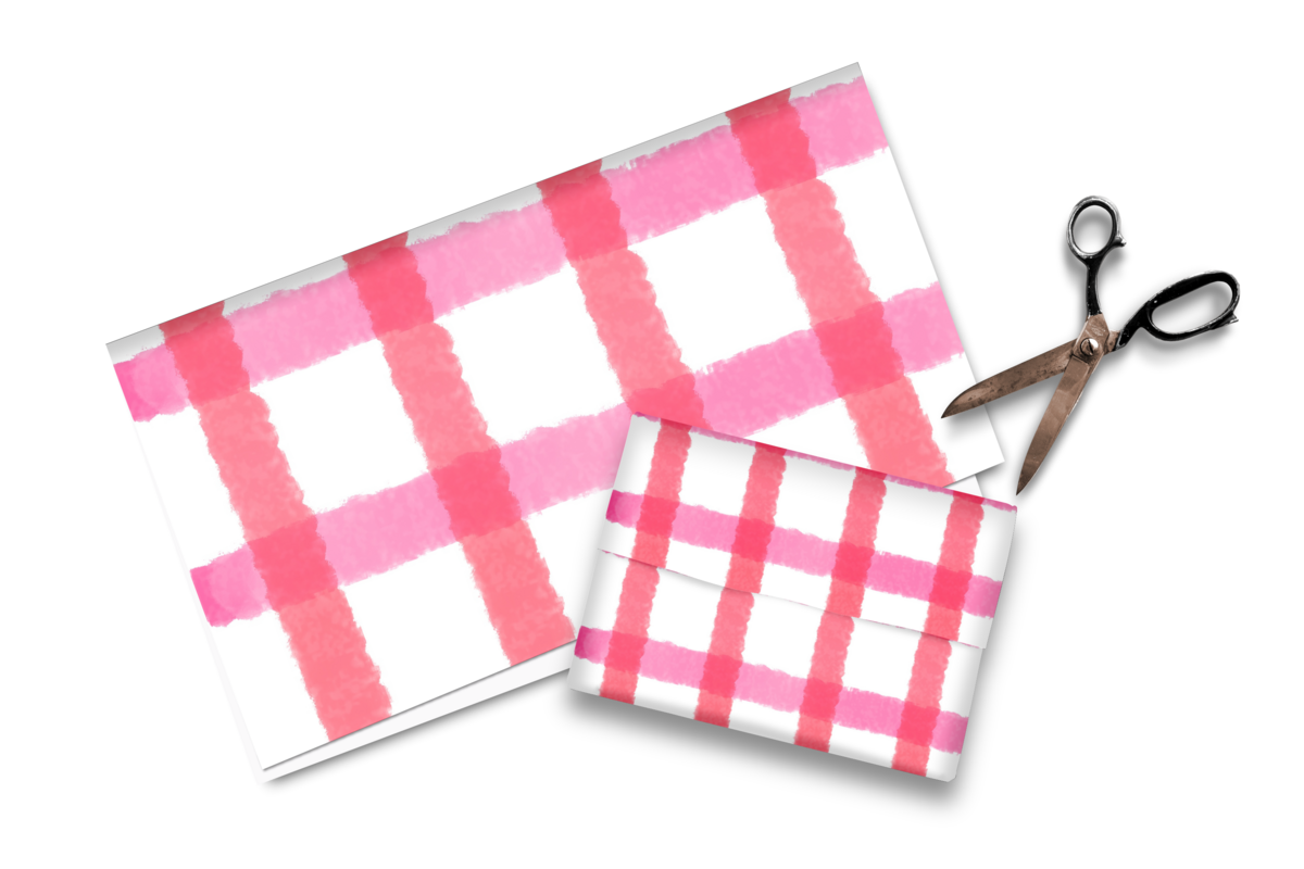 Mockup 10 _ Folded sheet + wrapped package