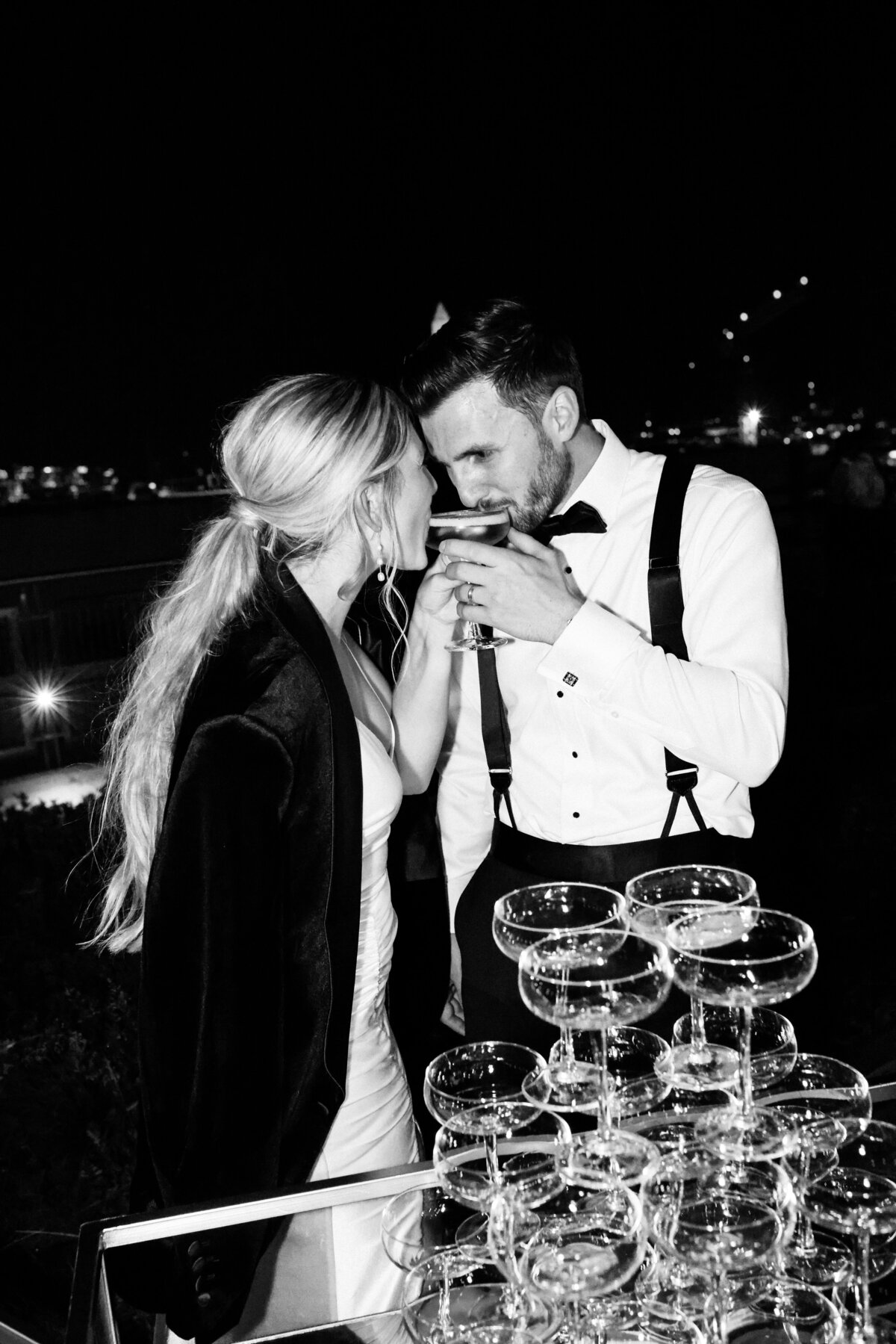 Rooftop Wedding Reception Photos in Washington DC 10