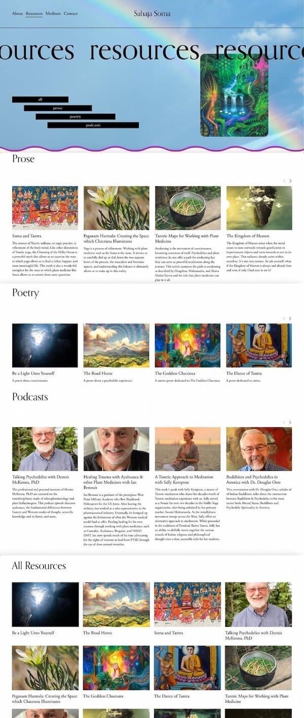 FayDesign.Co Sahaja Soma Website Resources