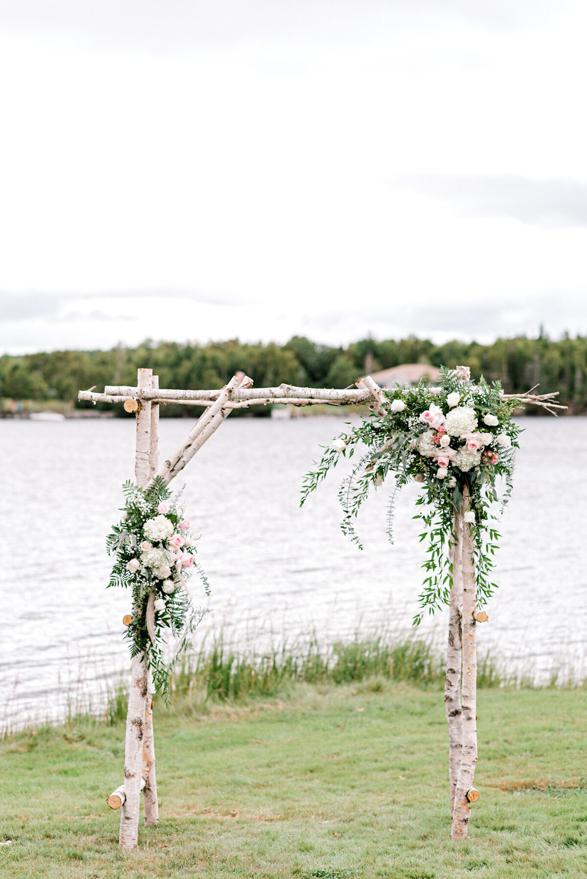 Mira River Wedding Nova Scotia with Trinitys Florals