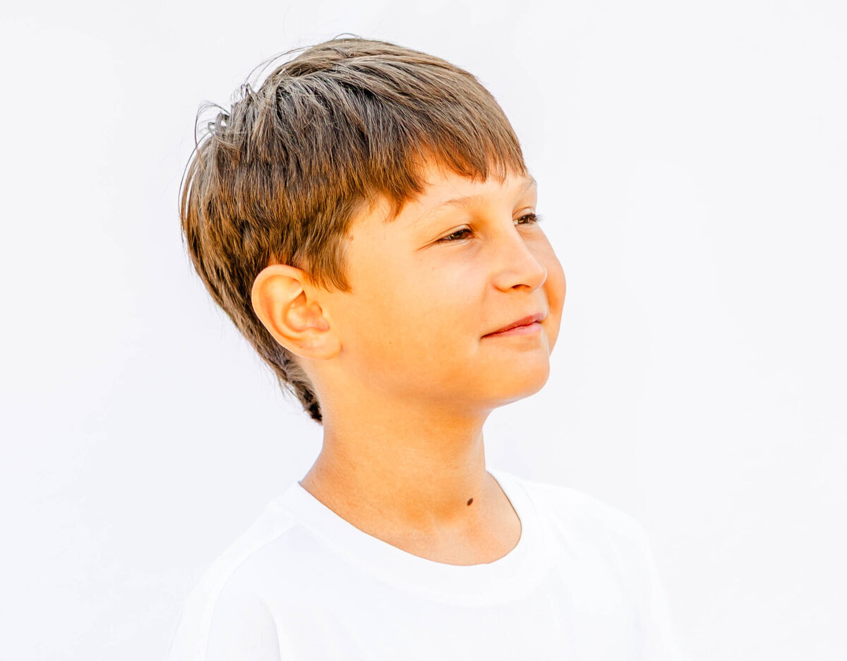 Highlighted boutique school portraits taken in Middle Tennessee