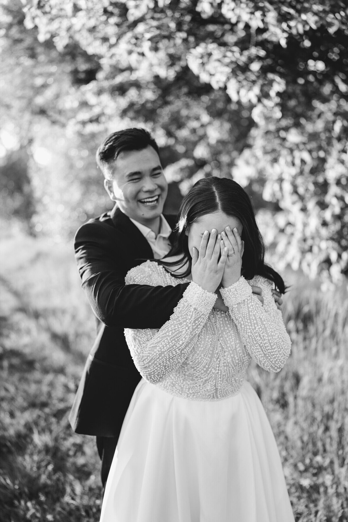 svatba benice emoce novomanželů