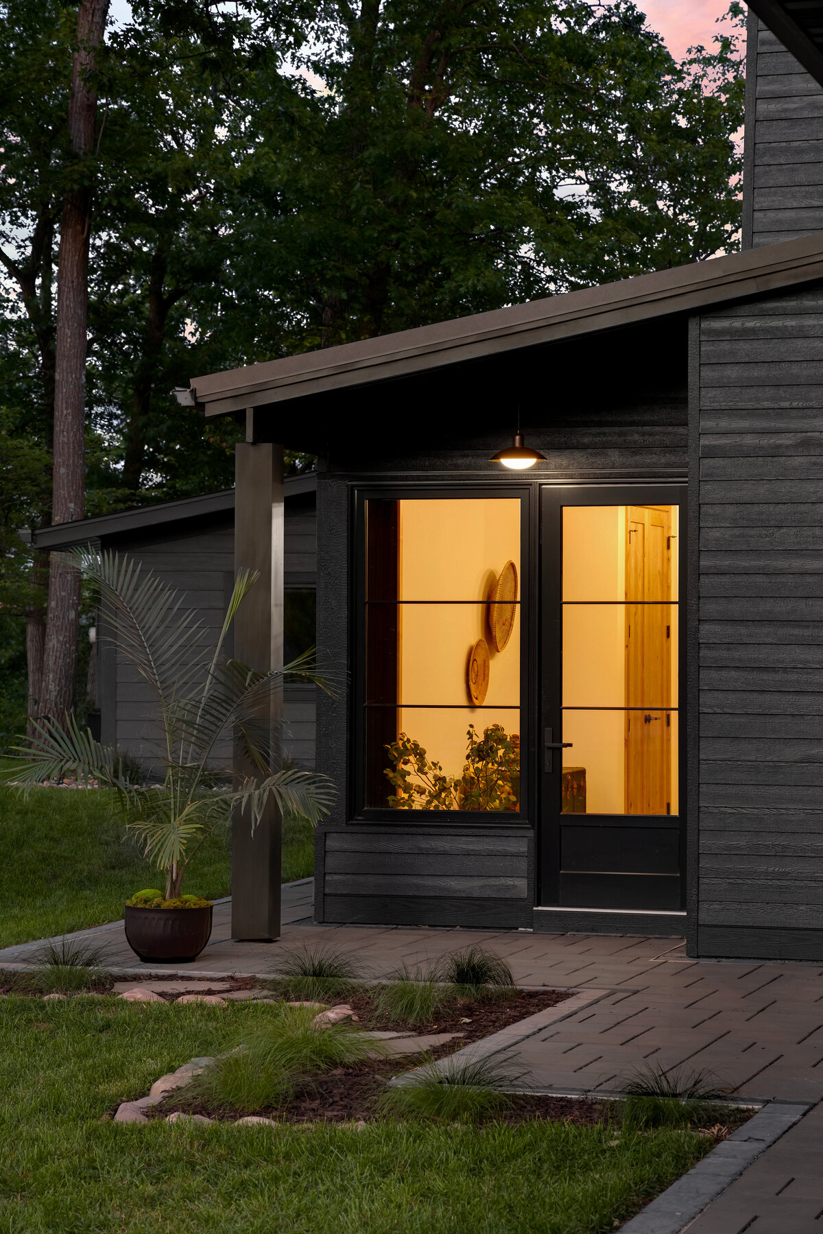 exterior entry