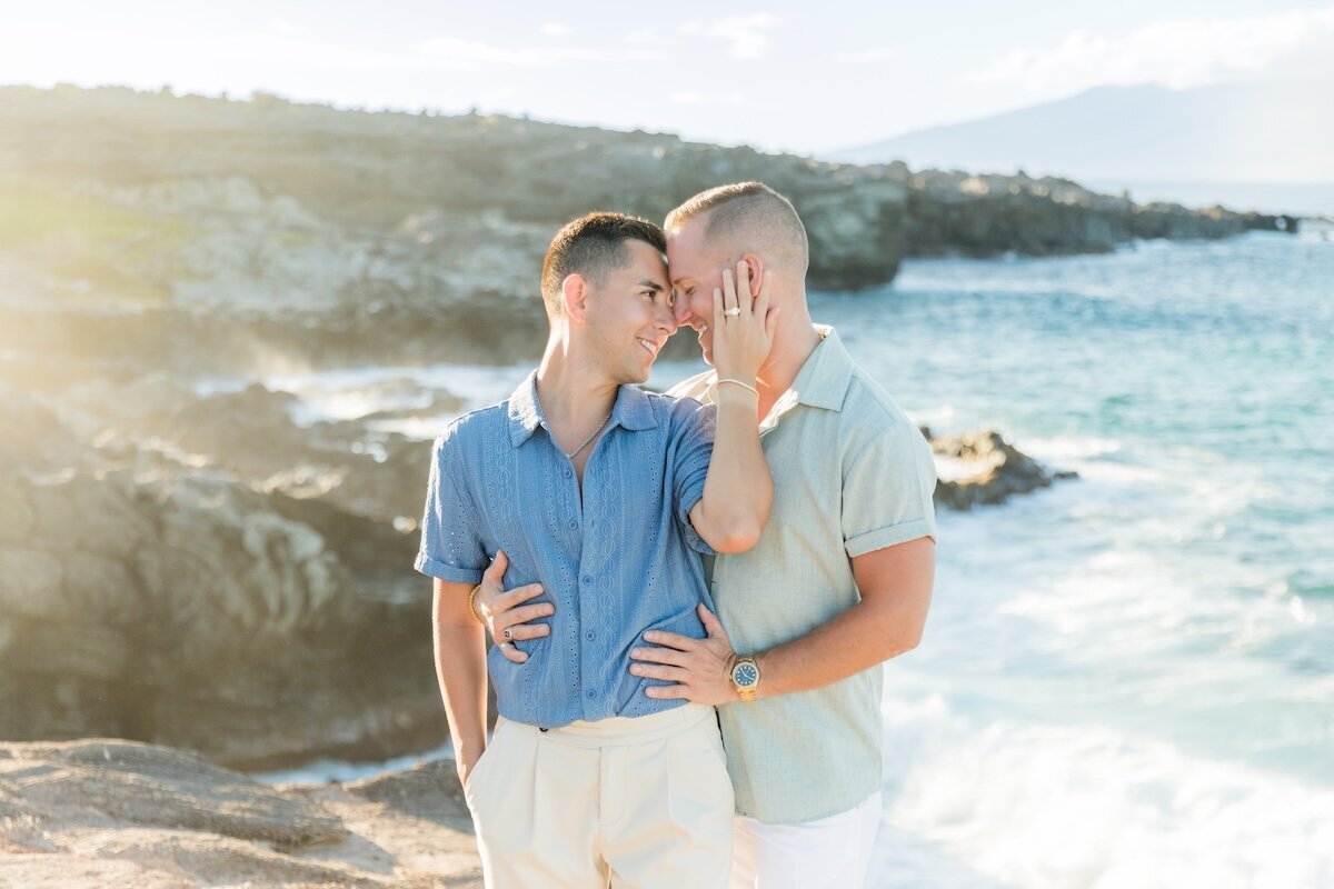 Maui Couples Portraits at Ironwoods Beach