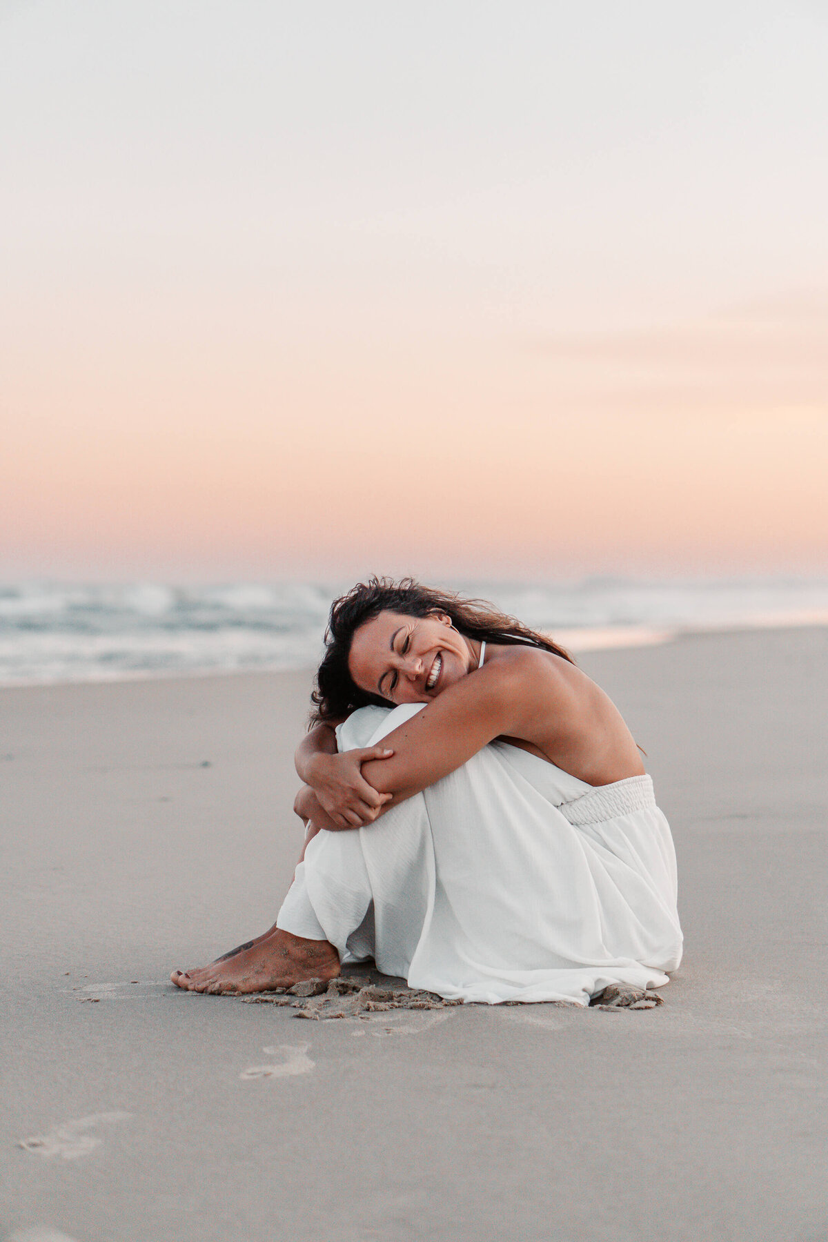 73- beach spiritual yoga photos Ellie yogaroo Australia