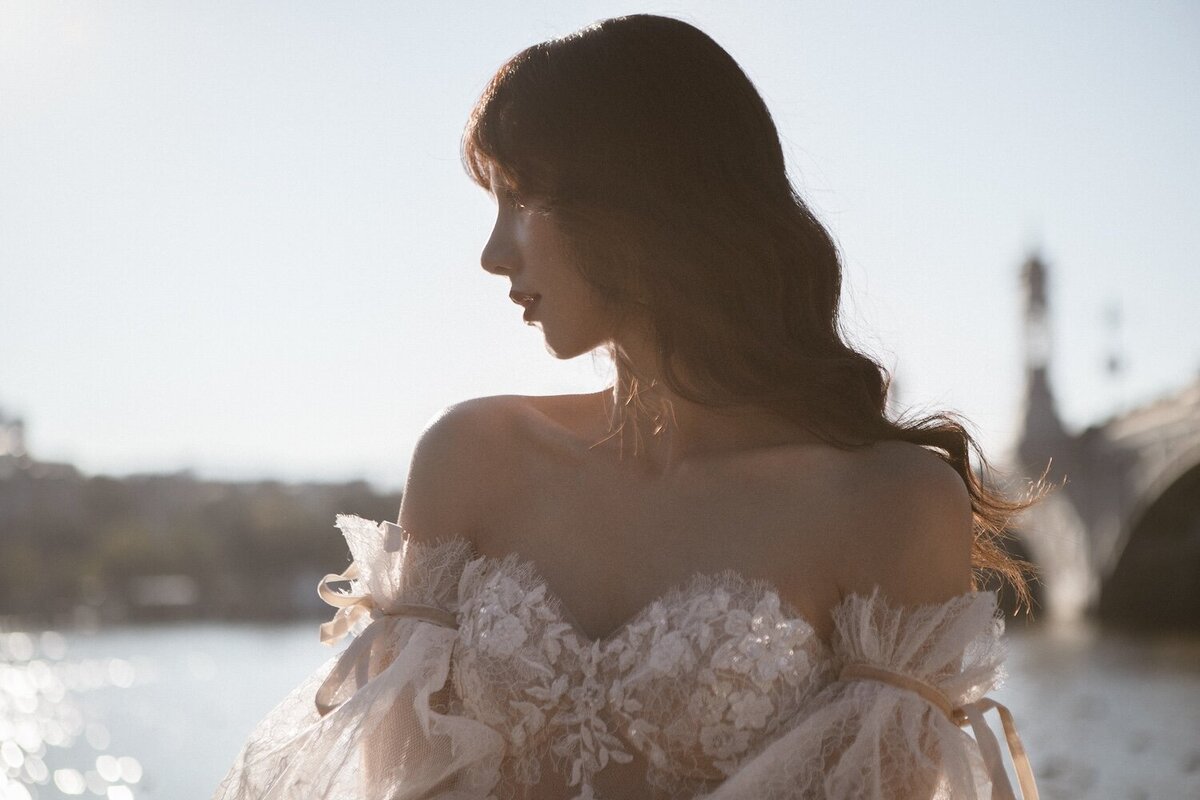 Destination wedding photoshoot, Ricca Sposa Couture dress.