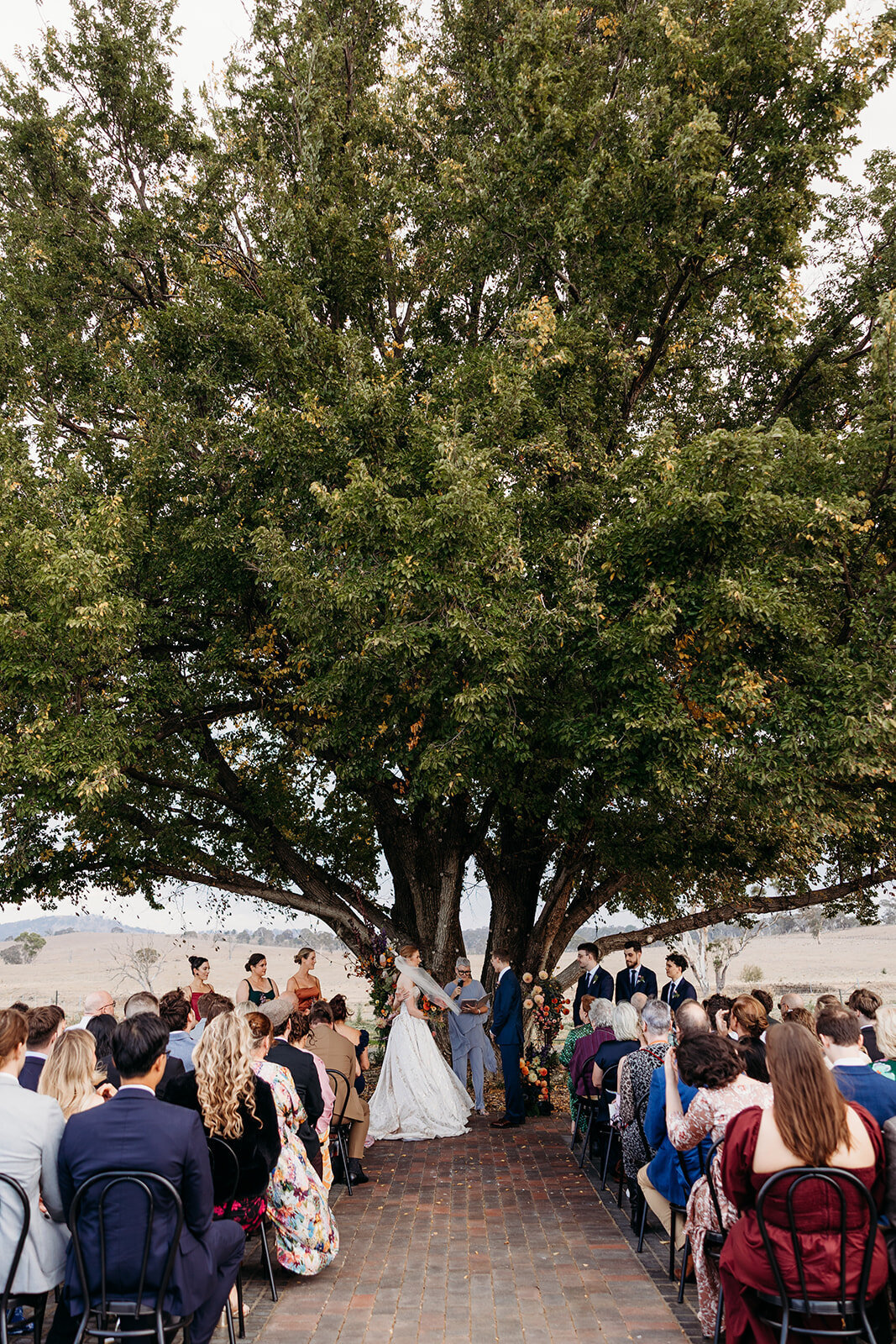 Petrichor Farm wedding ceremony