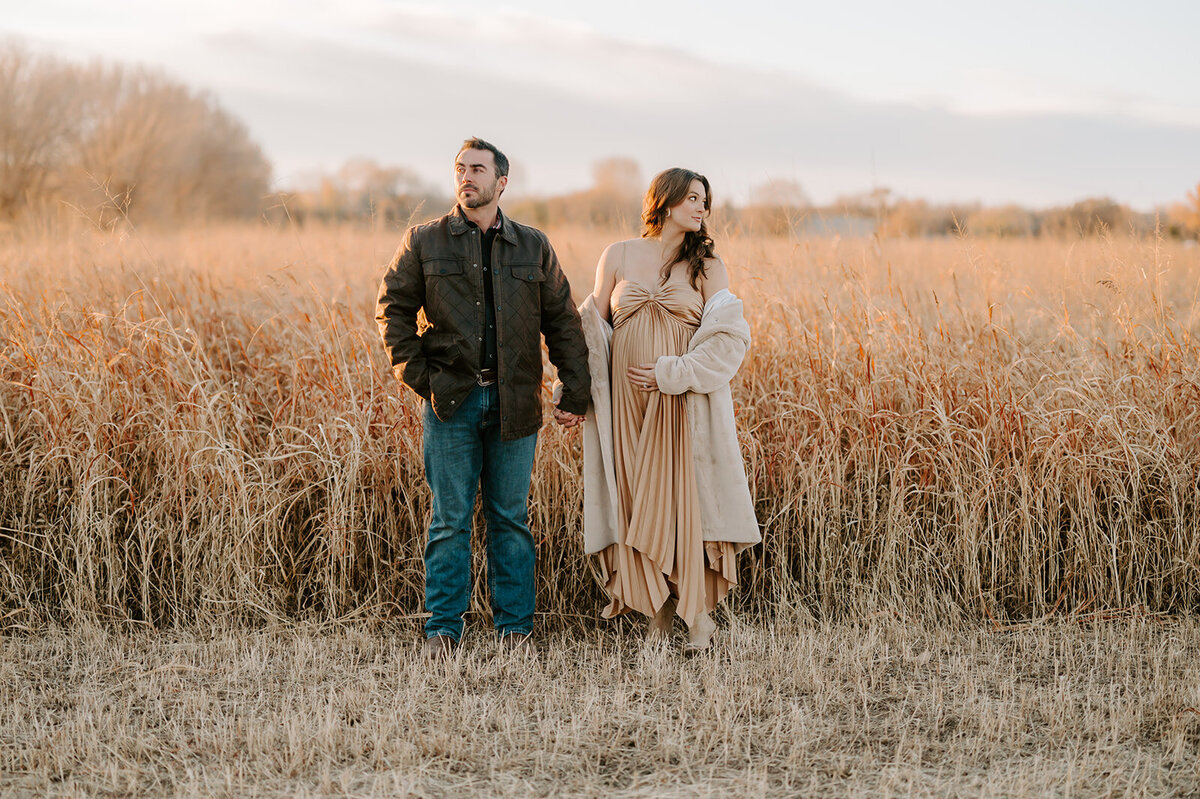 Maternity session at Los Poblanos Open Space