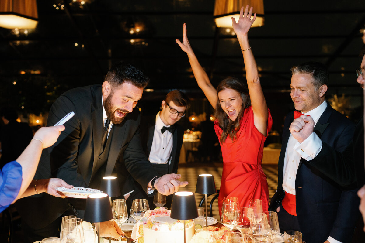 Wedding reception at Brook Hollow Golf Club