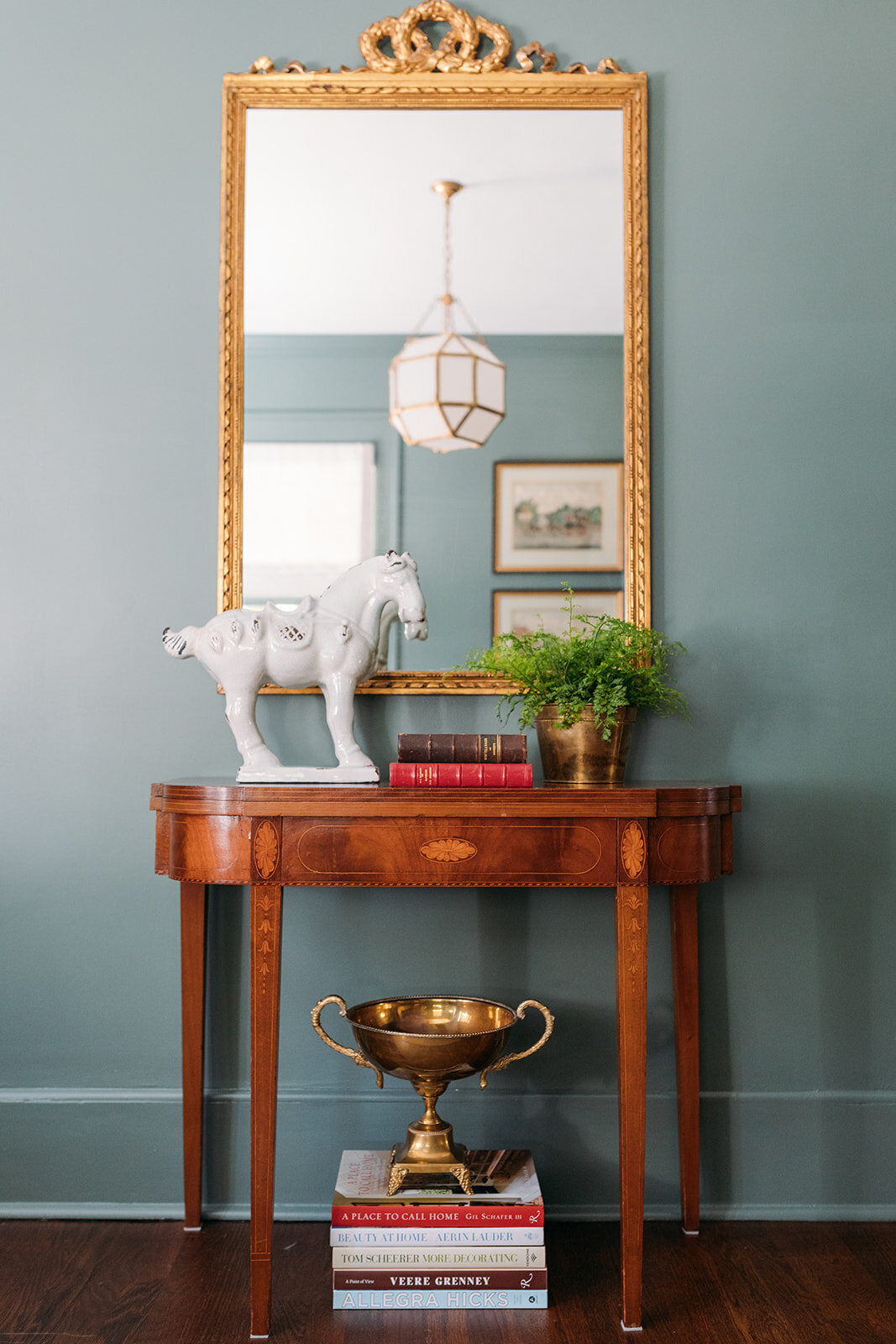 Styled Antique Demilume Table