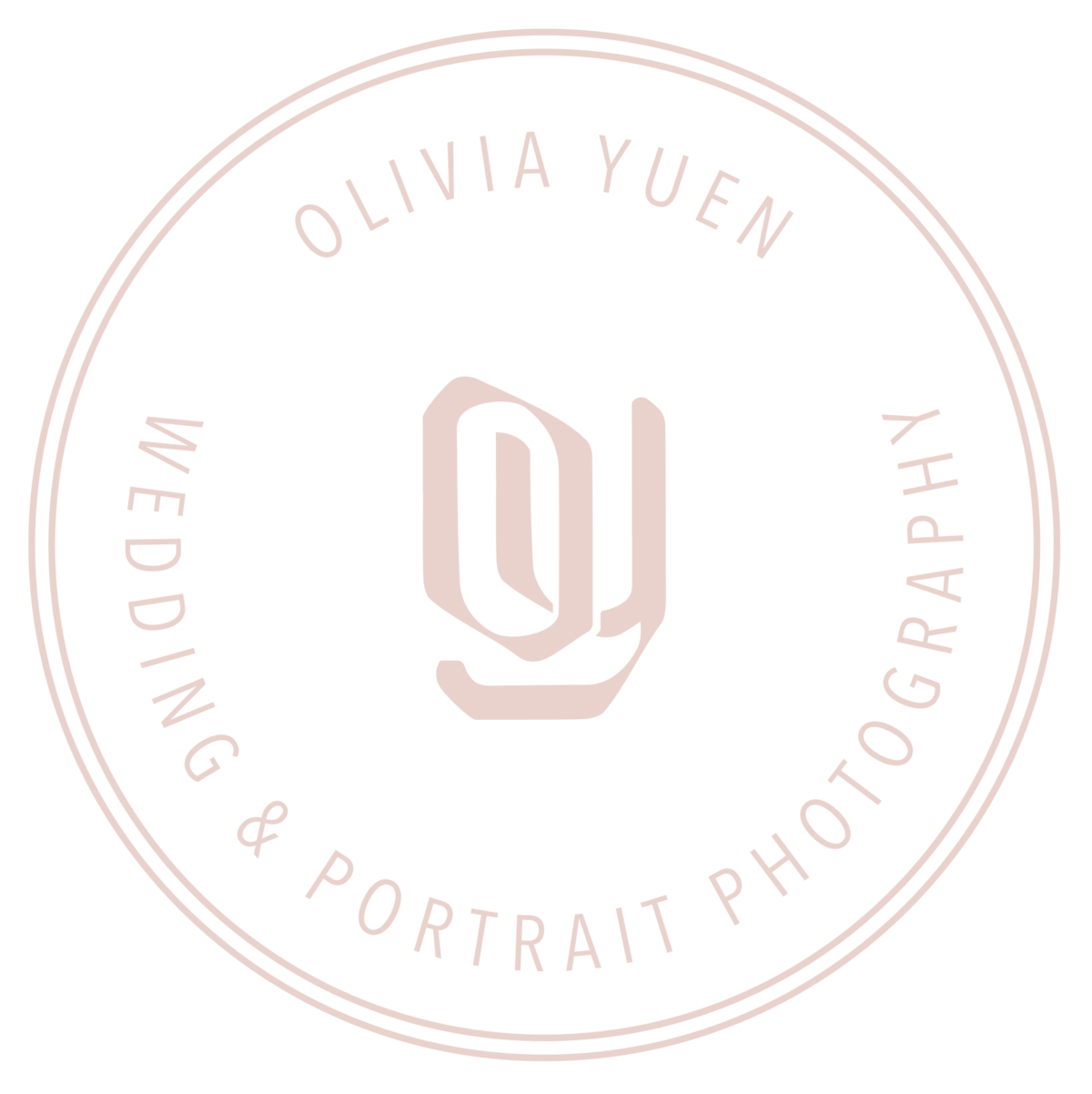 Circle Logo that says Olivia Yuen