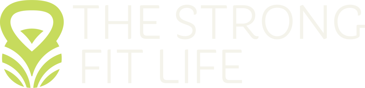 The Strong Fit Life logo – a strength and wellness brand empowering women over 40