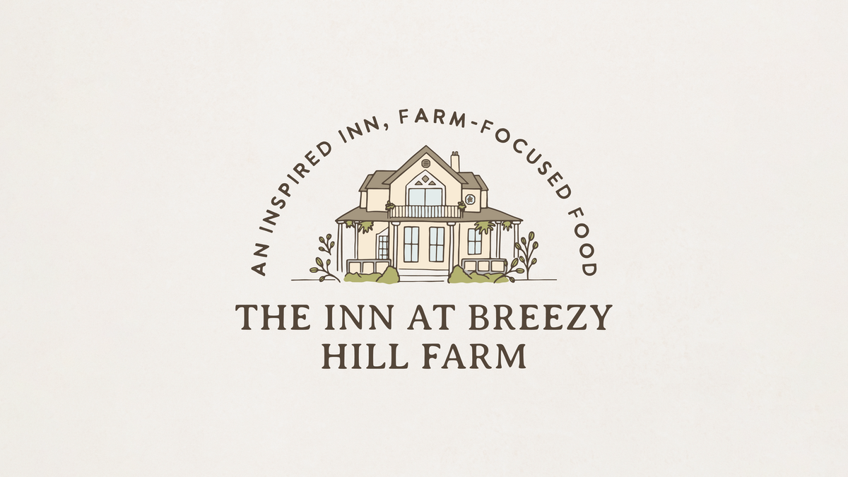 Logo design for cozy bed and breakfast in northern Michigan