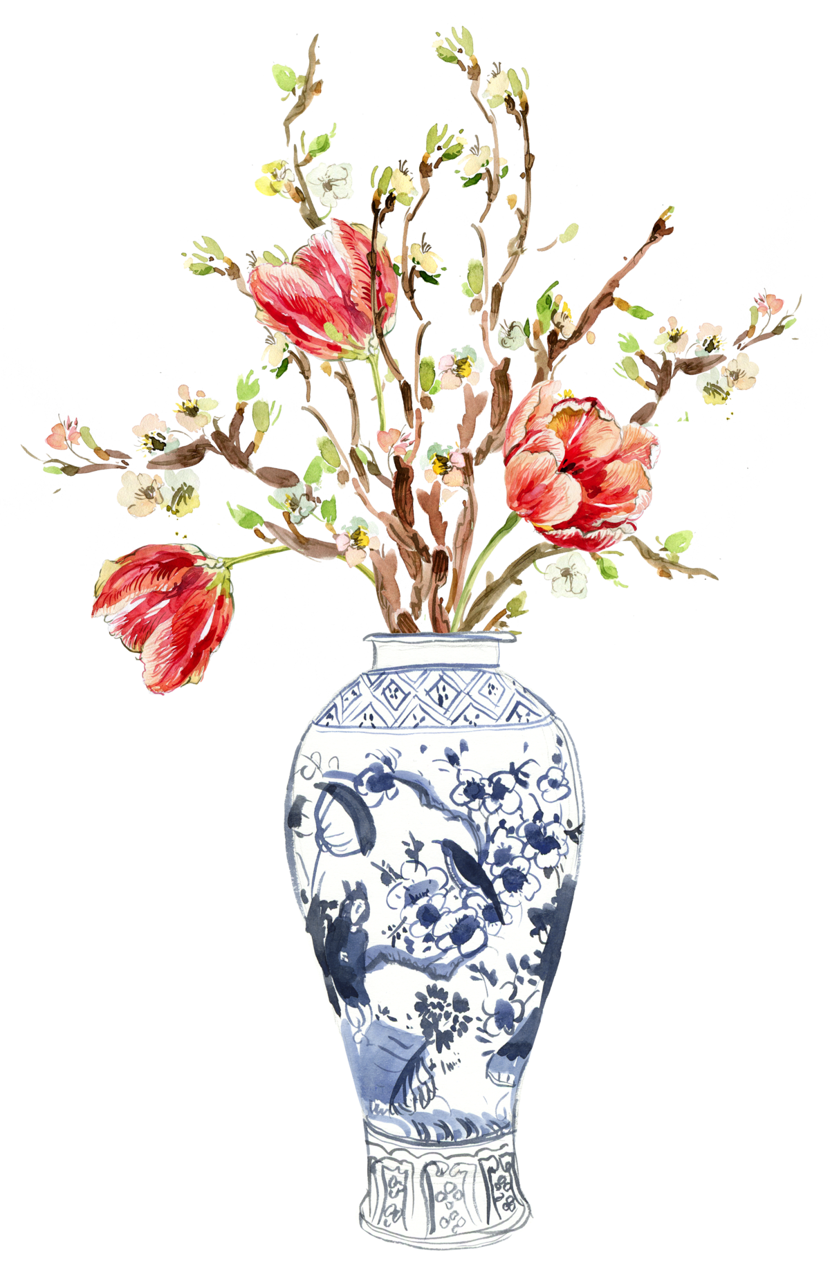 Tulips in Vase - 2