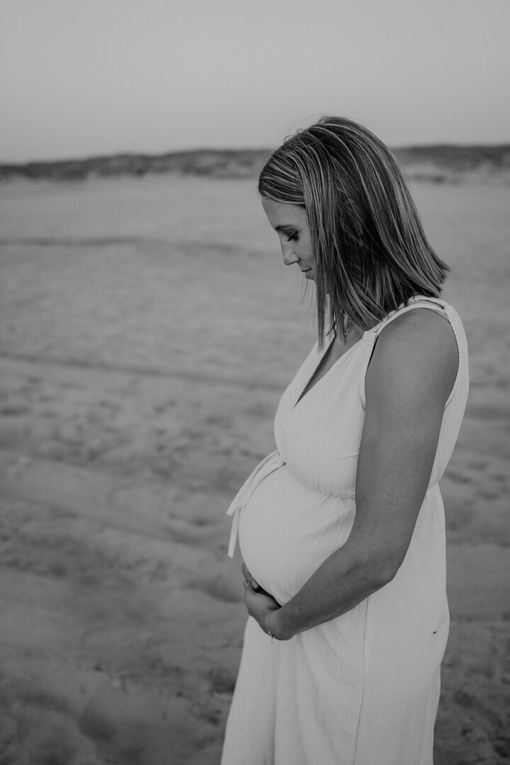 Fotograaf strand zwangerschapsshoot-9