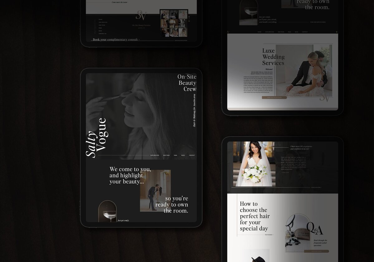 Showit Website Template | Jen Gen Creative Co 01