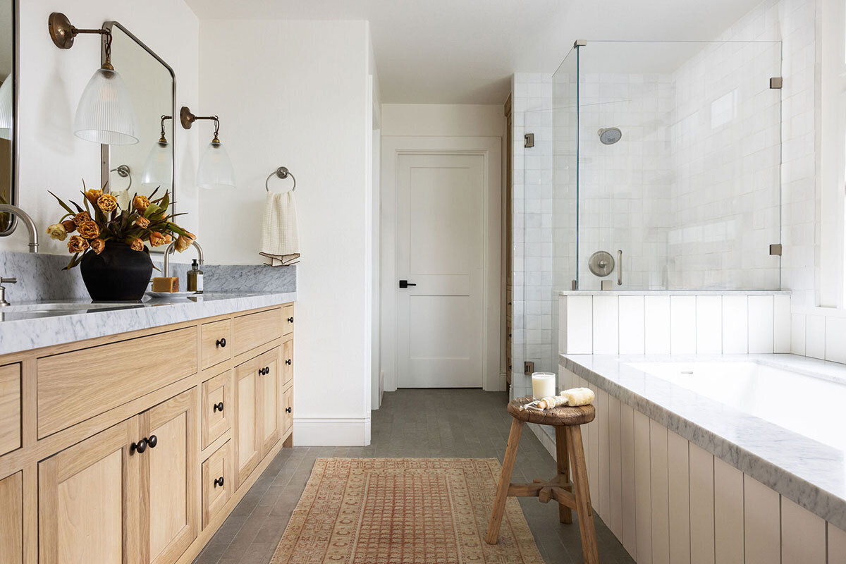 Open-concept home featuring natural light and European-inspired materials

