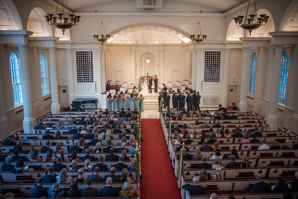 Wedding Ceremony at Trinity Church Atlanta