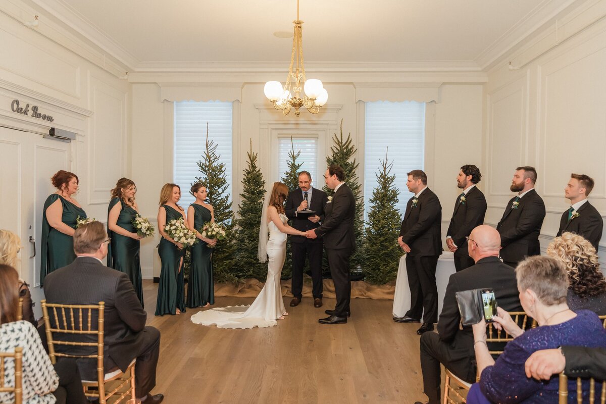 A&K Winter Wedding Mapleton Acres9