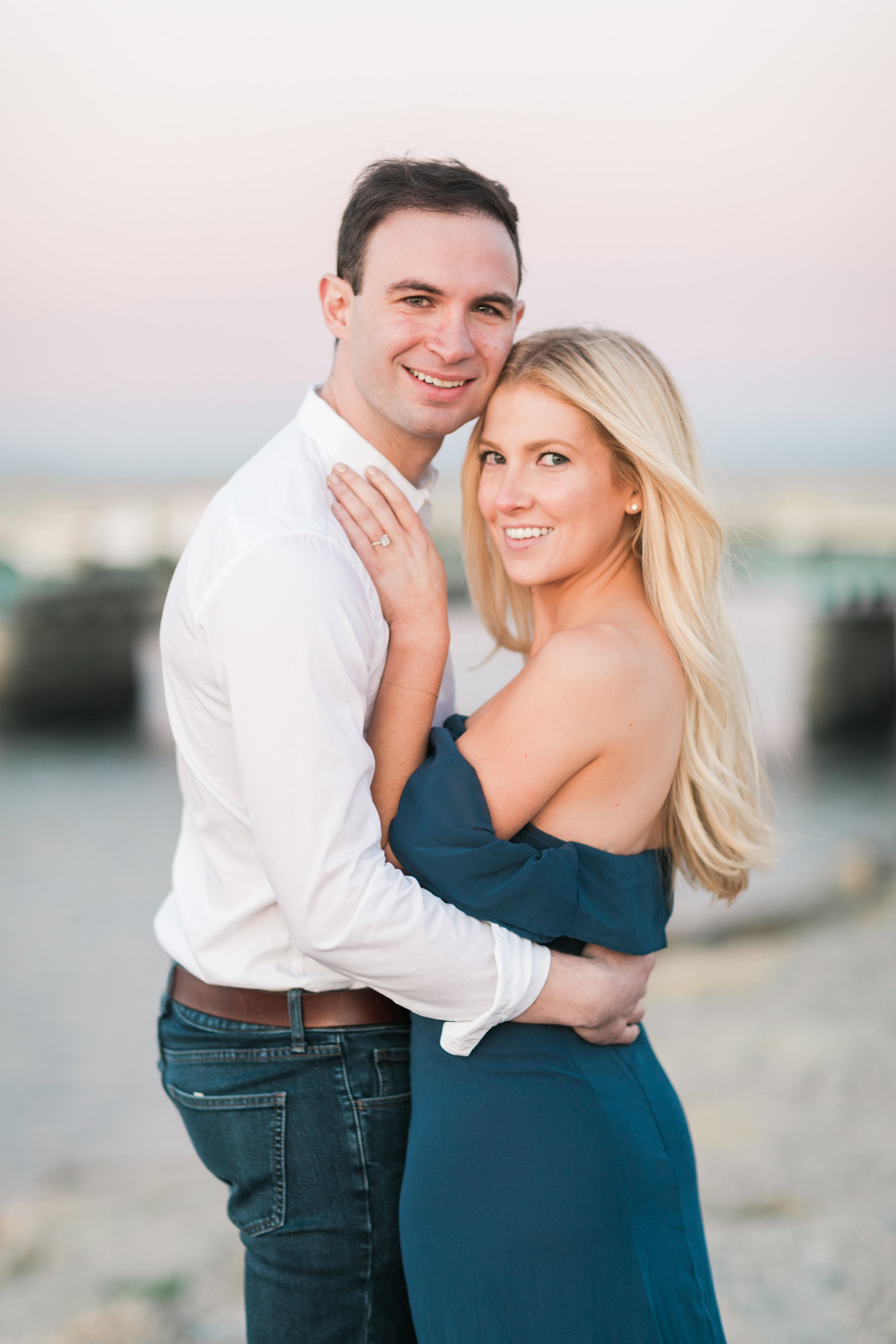 Venice Canal Beach Engagement Session_Valorie Darling Photography-7101