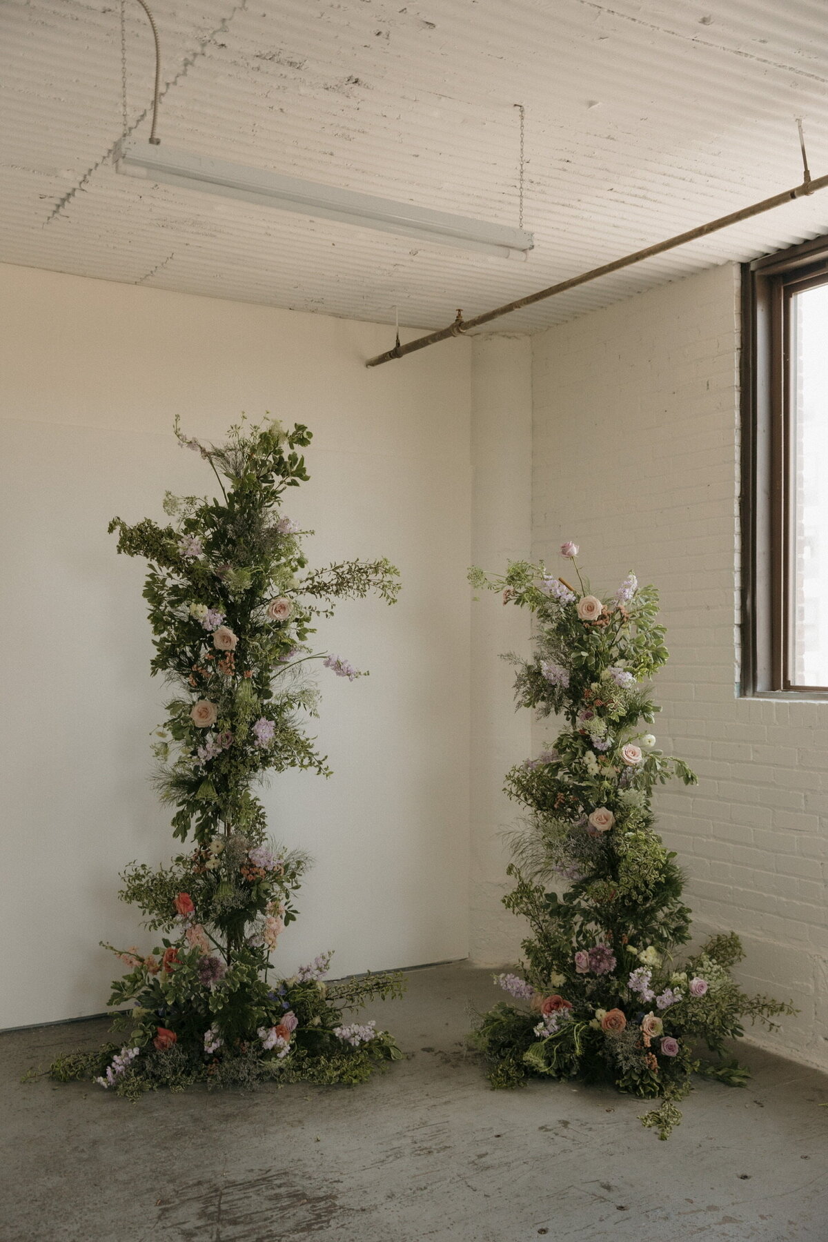 Romantic Wedding Flower Arch