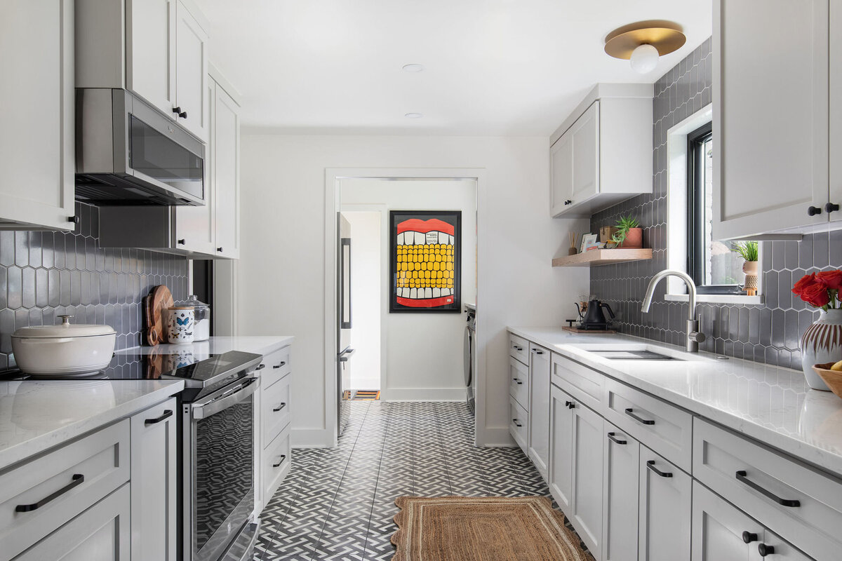 hello-home-galley-kitchen-remodel-gray-tile-backsplash-austin-tx-3