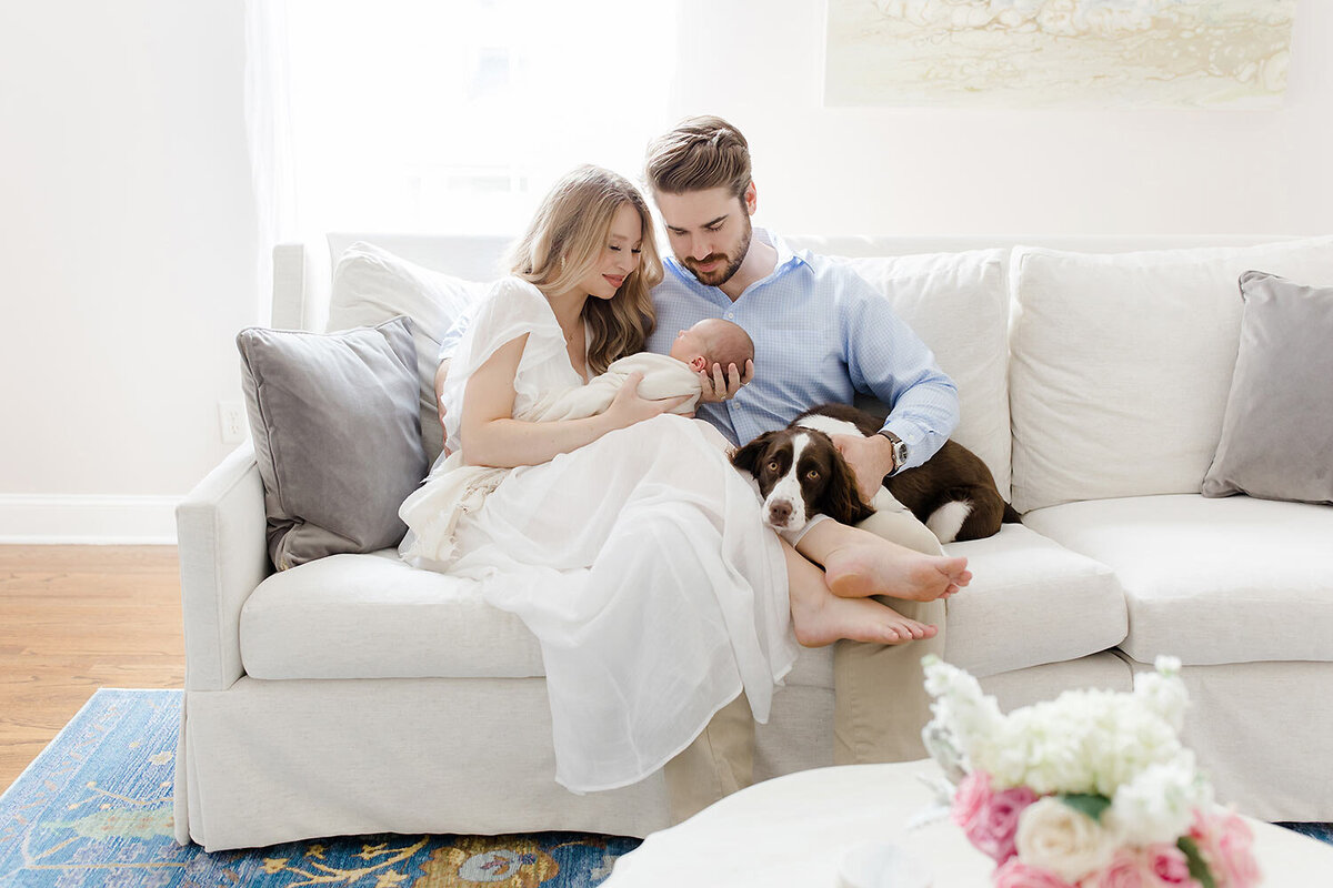 best lifestyle newborn photographer atlanta