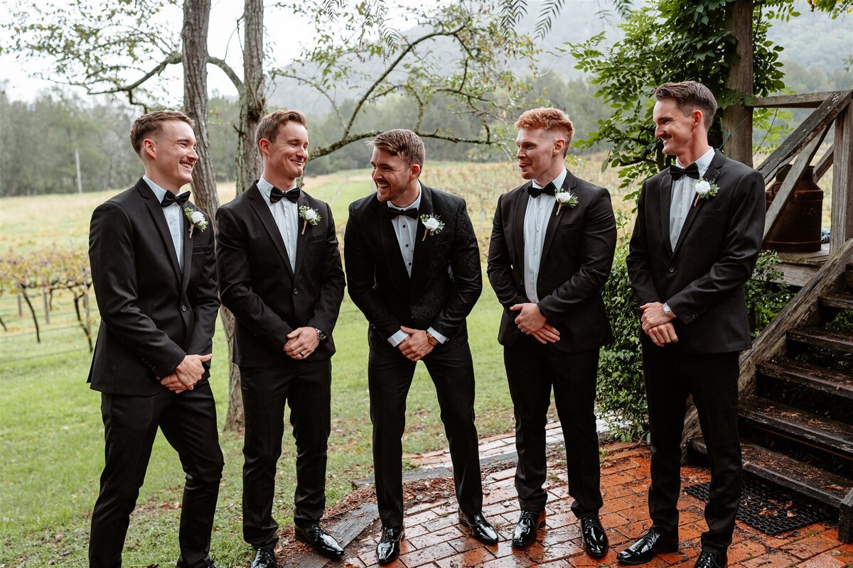 Join the dapper groom and his merry band of comrades in a tale of camaraderie, mischief, and pre-wedding adventures!