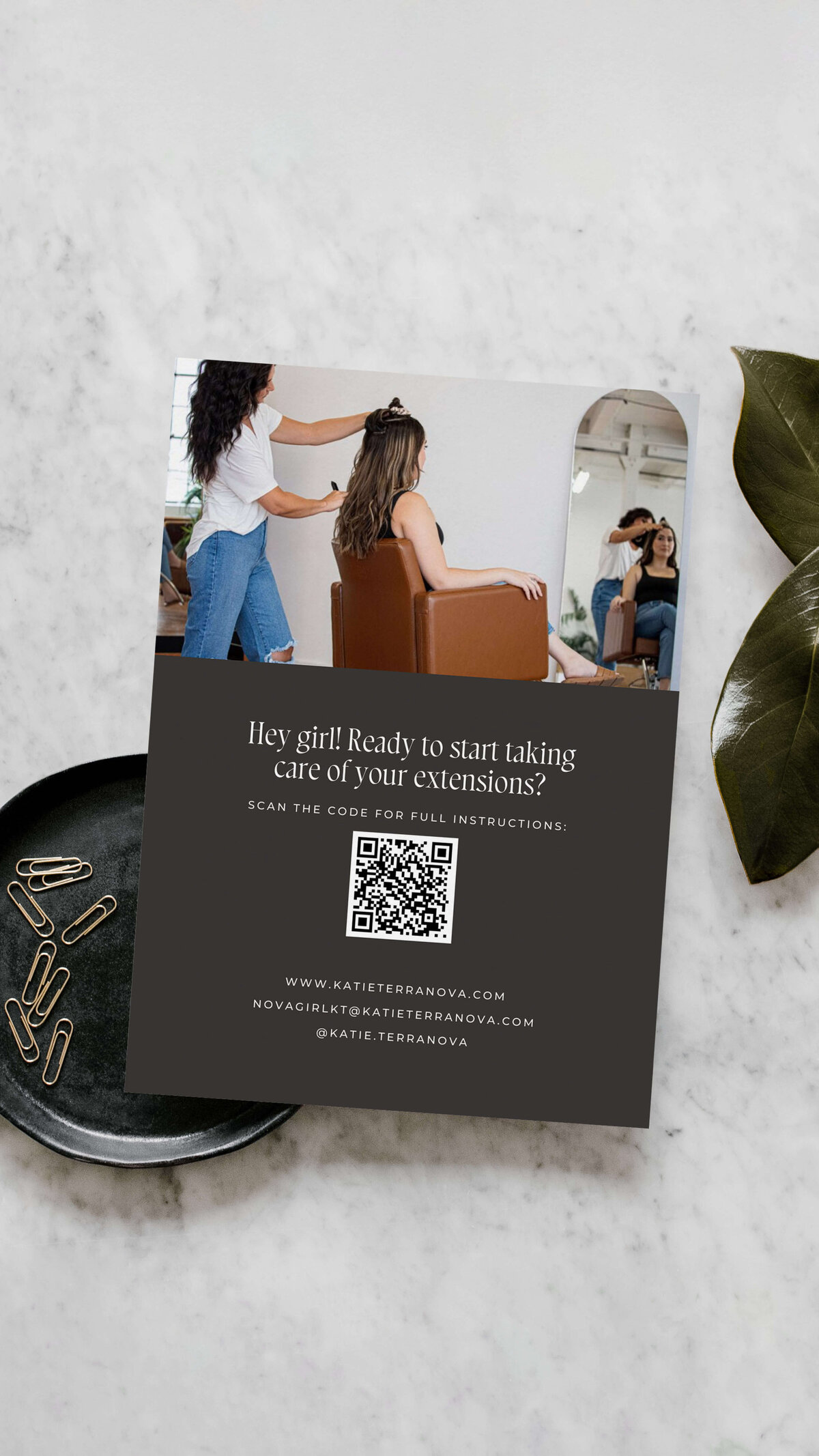 minimal and chic salon logo design crafted with a high-end serif font for a refined aesthetic