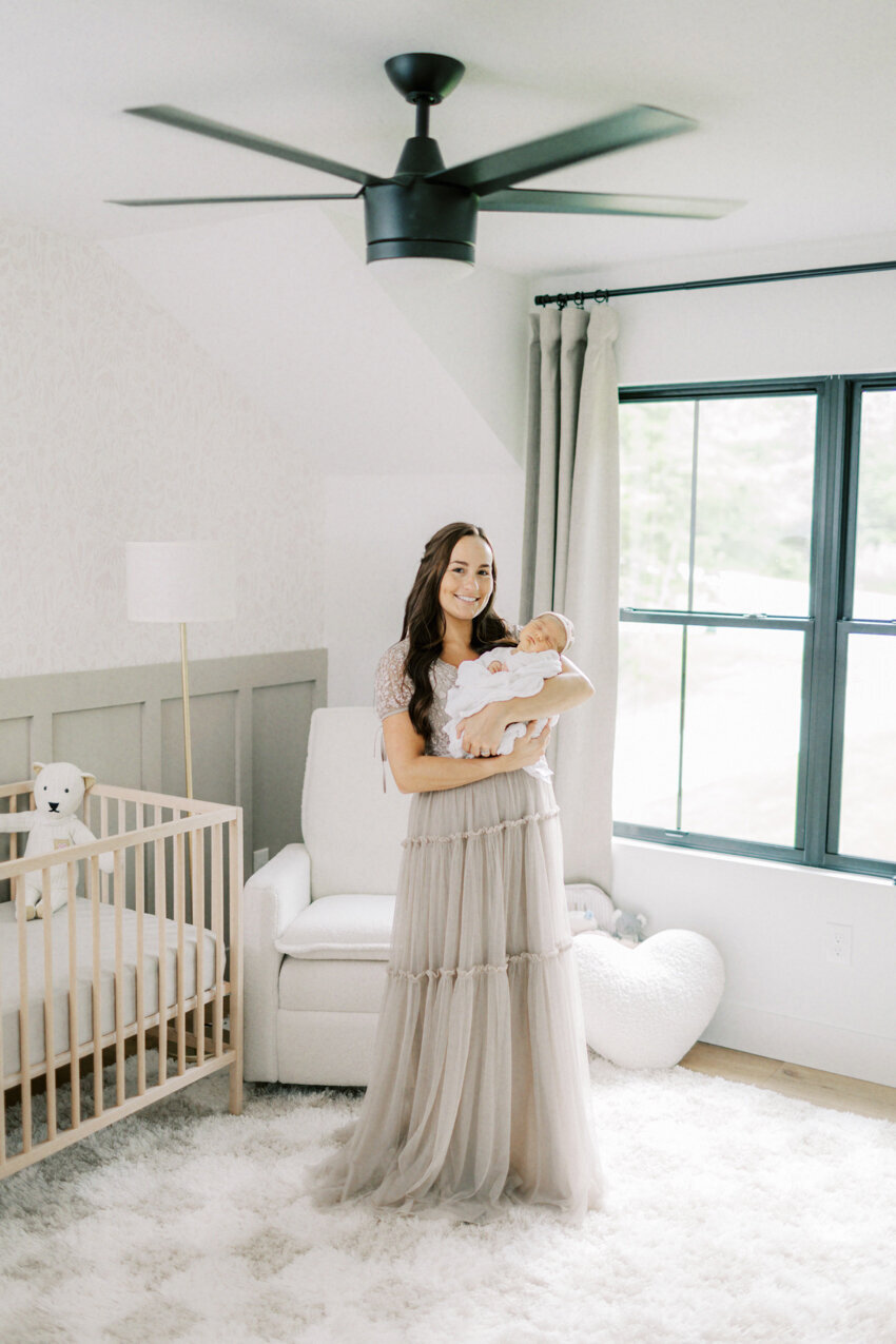 Akron and Cleveland in home newborn photography