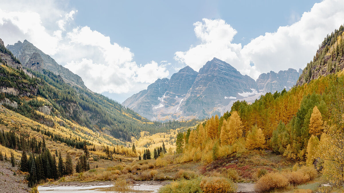 Maroon bells in the Fall-4