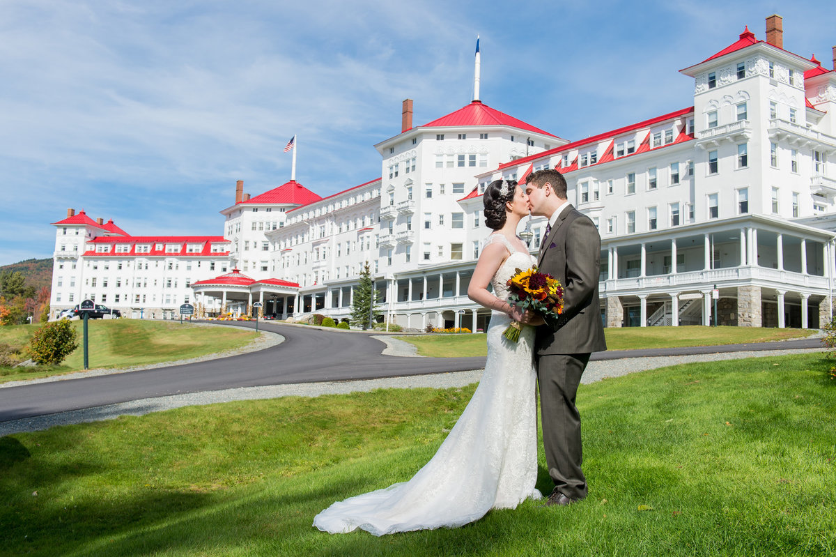 Omni Mount Washington Resort Wedding Bride and Groom Artifact Images