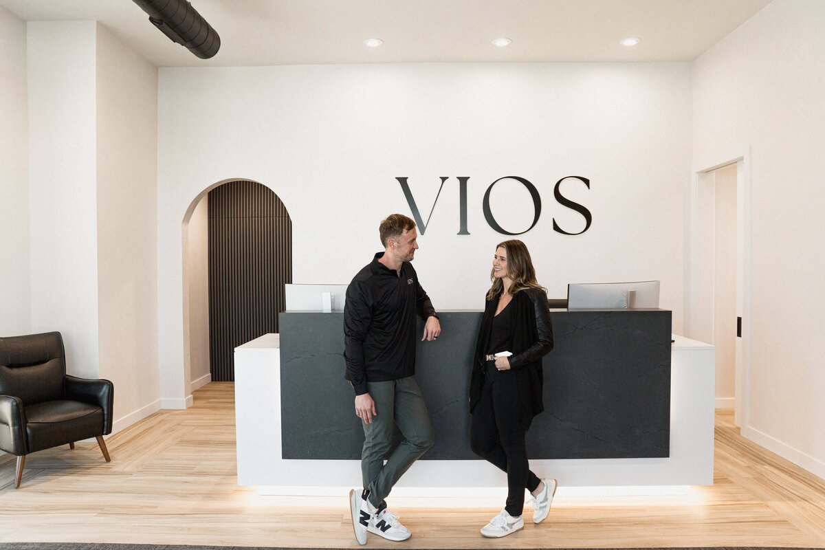 Dr. Cody Kriegel and the Vios Dental team
