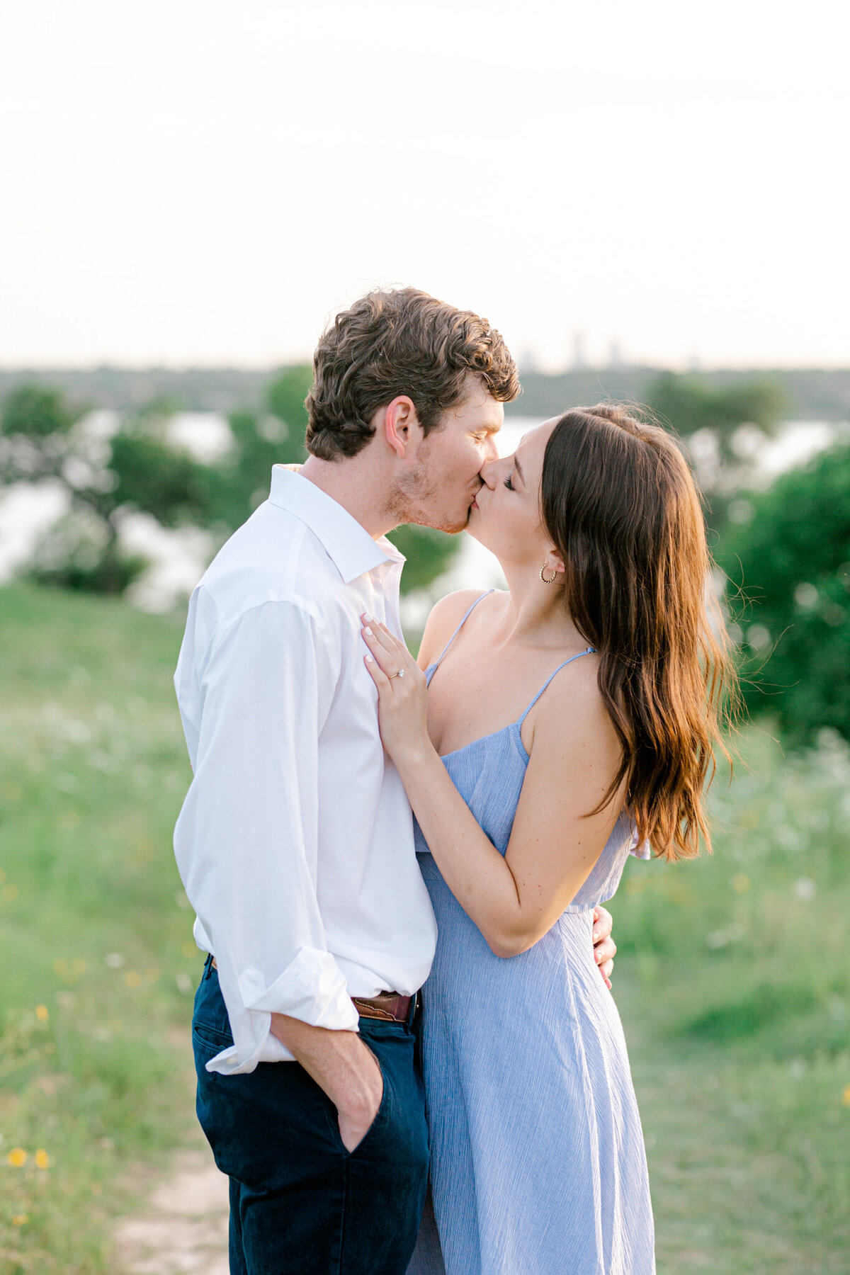 Genevieve & Matt White Rock Lake Engagement Session | Dallas Wedding Photographer | Sami Kathryn Photography-12