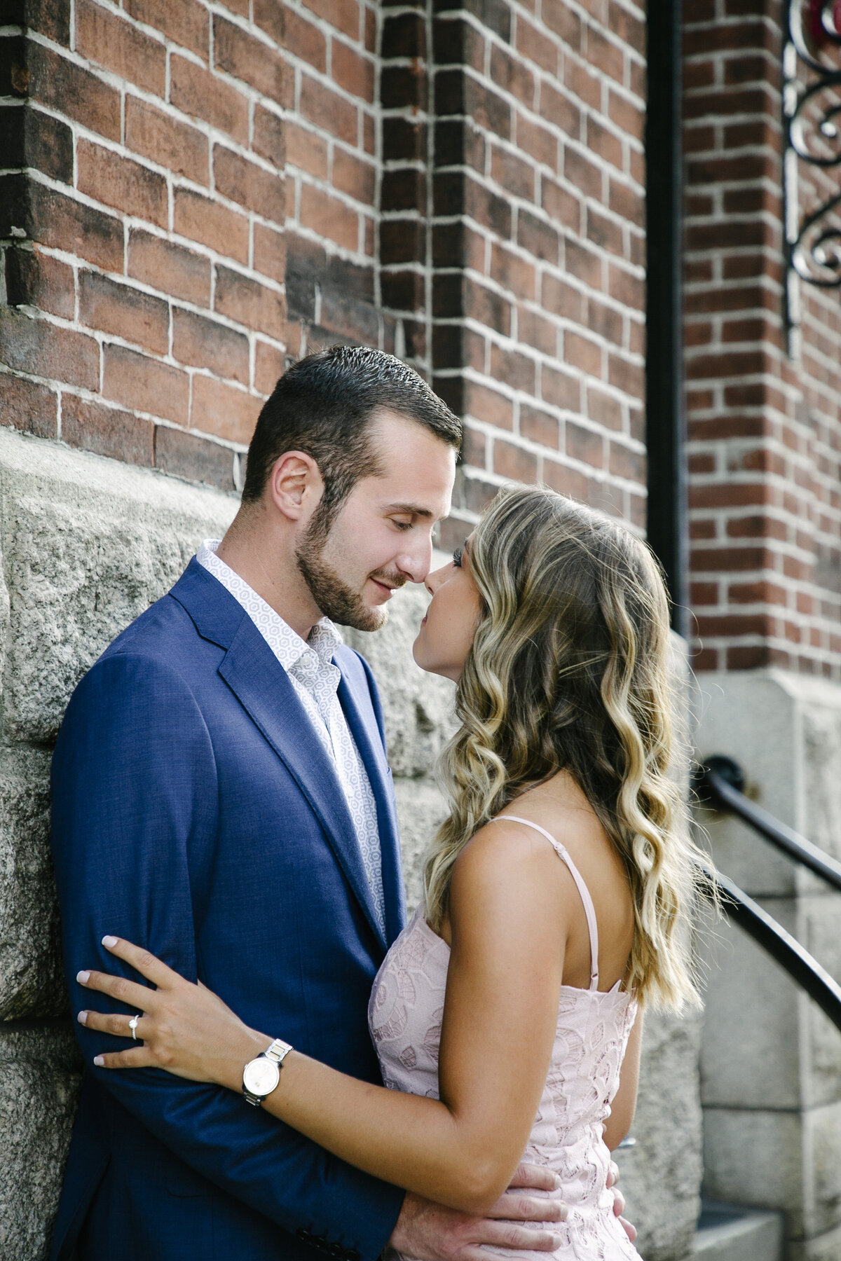 New Jersey Wedding Photographers	Hoboken, NJ	Hoboken City Streets Train Station Pier Hudson River	Engagement Session	Summer August	Elegant Luxury Artistic Modern Editorial Light and Airy Natural Chic Stylish Timeless Classy Classic Romantic Couture Fine Art Experienced Professional Love Couples Emotional Genuine Authentic Real Fashion Fairy Tale Dream Lovers Jersey Shore Intimate	Engagement Session Photos Portraits Image 3