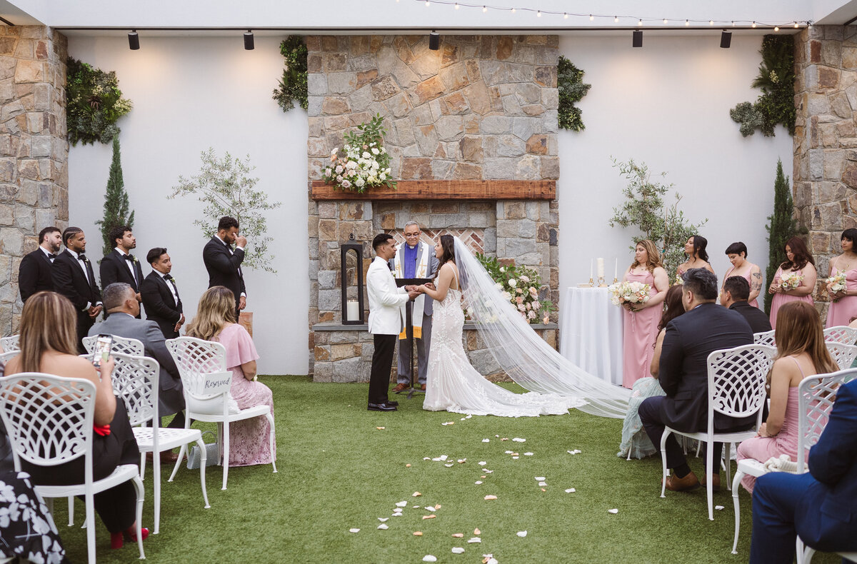 the ceremony at the perona farms the reserve