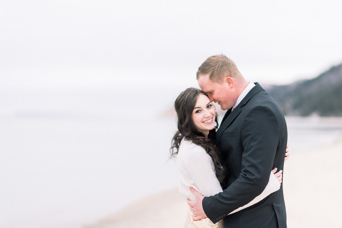 Traverse City Michigan engagement wedding photographer