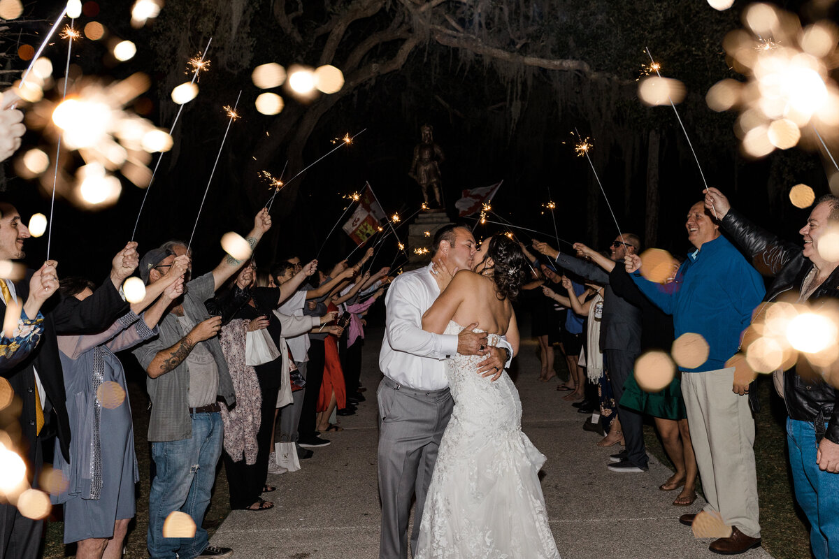 CAPTURED BY LAU PHOTOGRAPHY. Christina and John fountain of youth wedding st augustine fl--16
