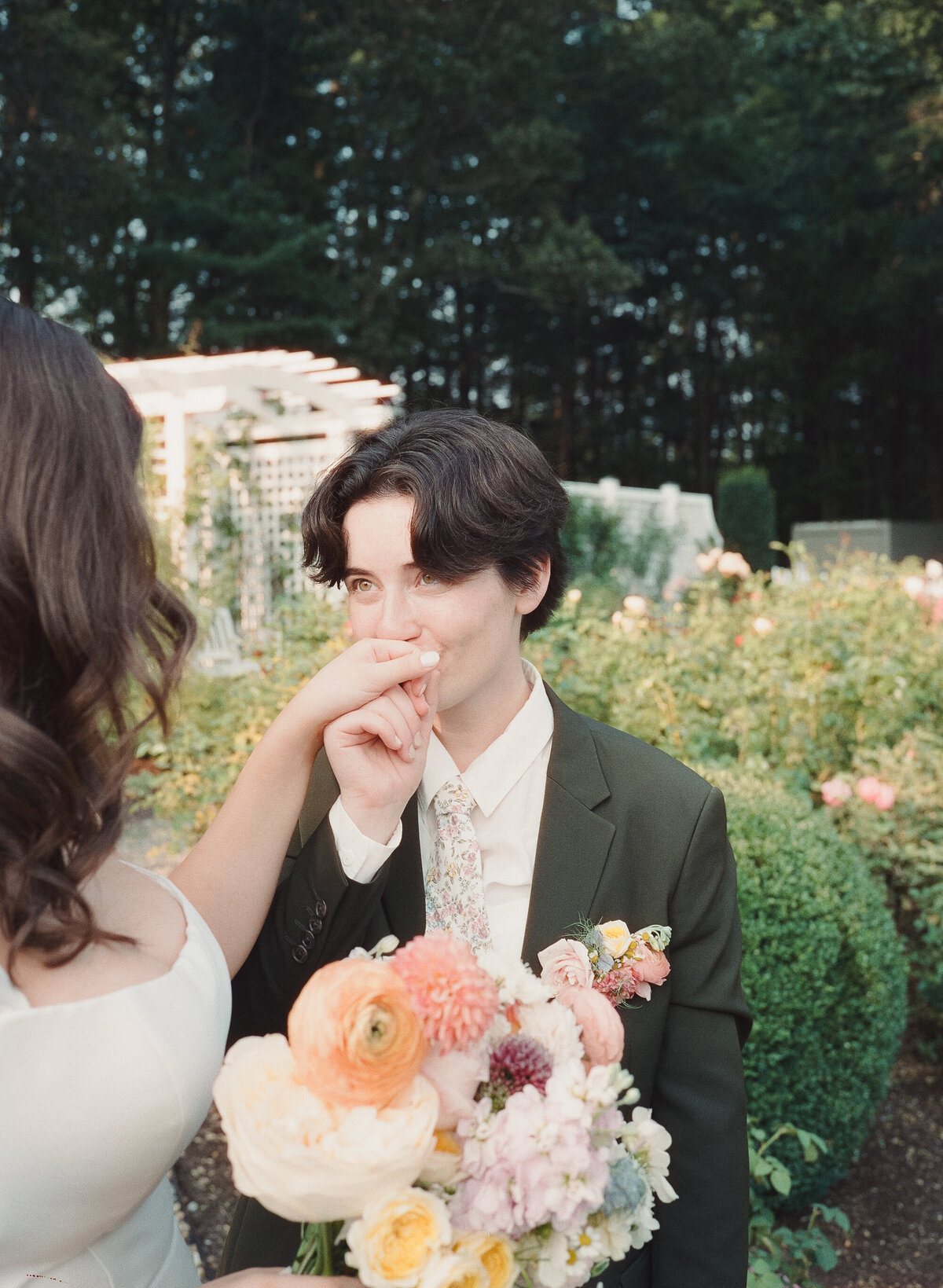 Wedding Photography NH | The Gardens At Uncanoonuc | Film Photography Wedding