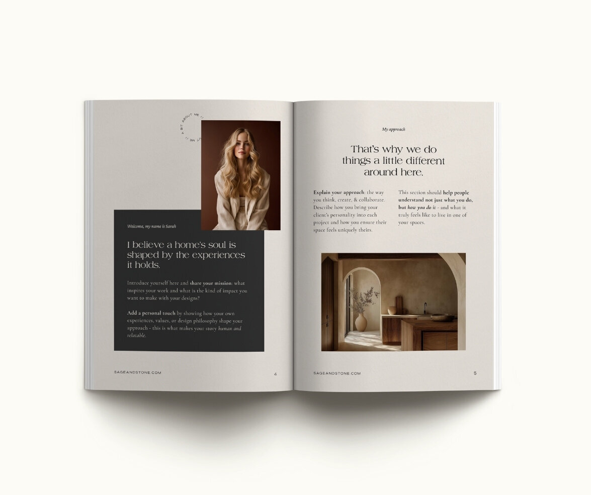 Interior designer pricing guide template Sage & Stone 5