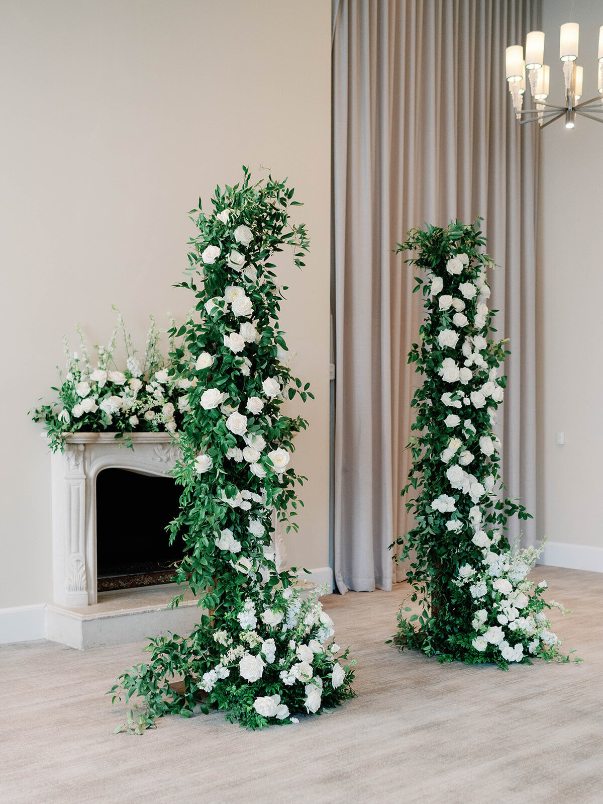 Ceremony set-up at Hotel Washington