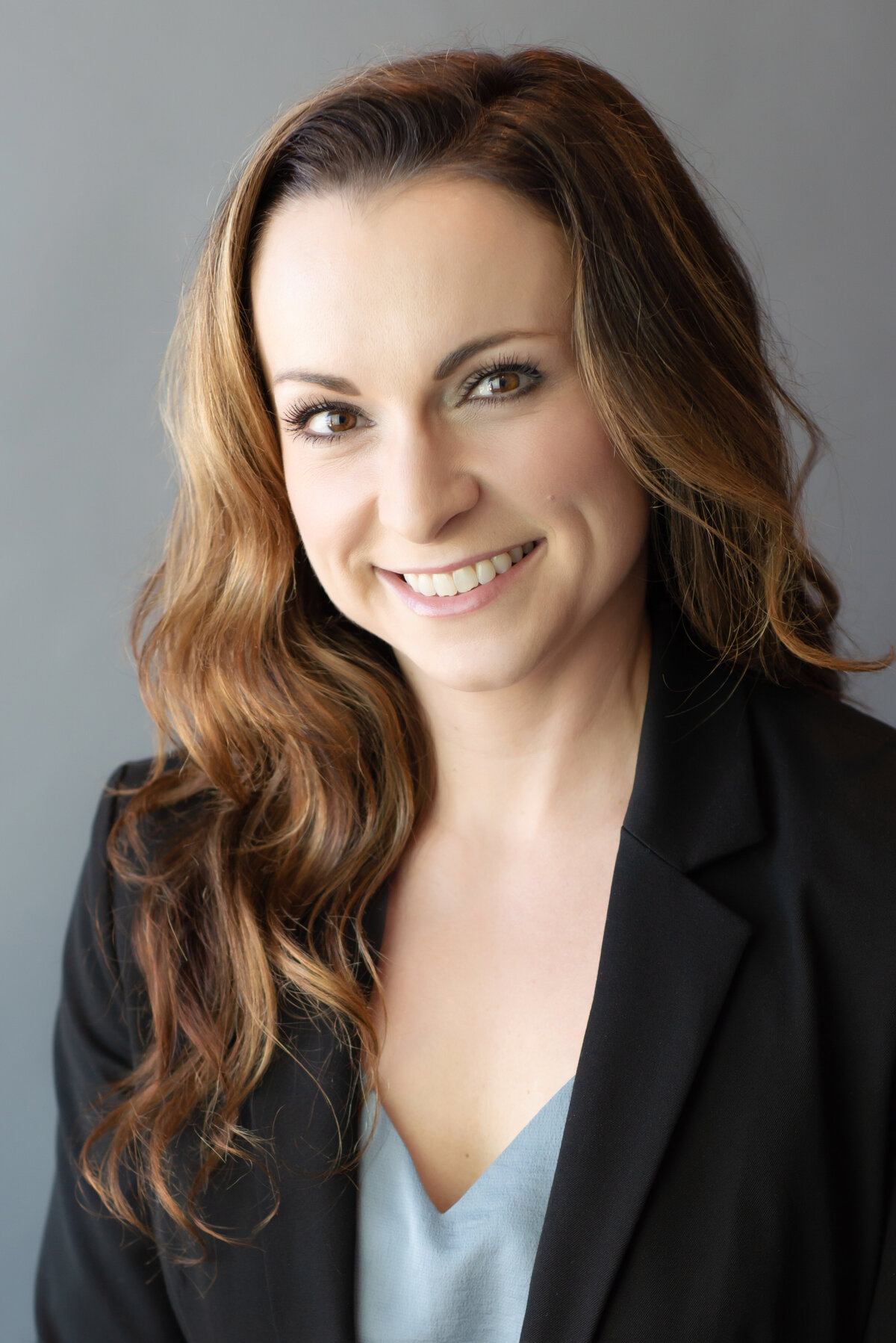 Headshot of woman in business suit