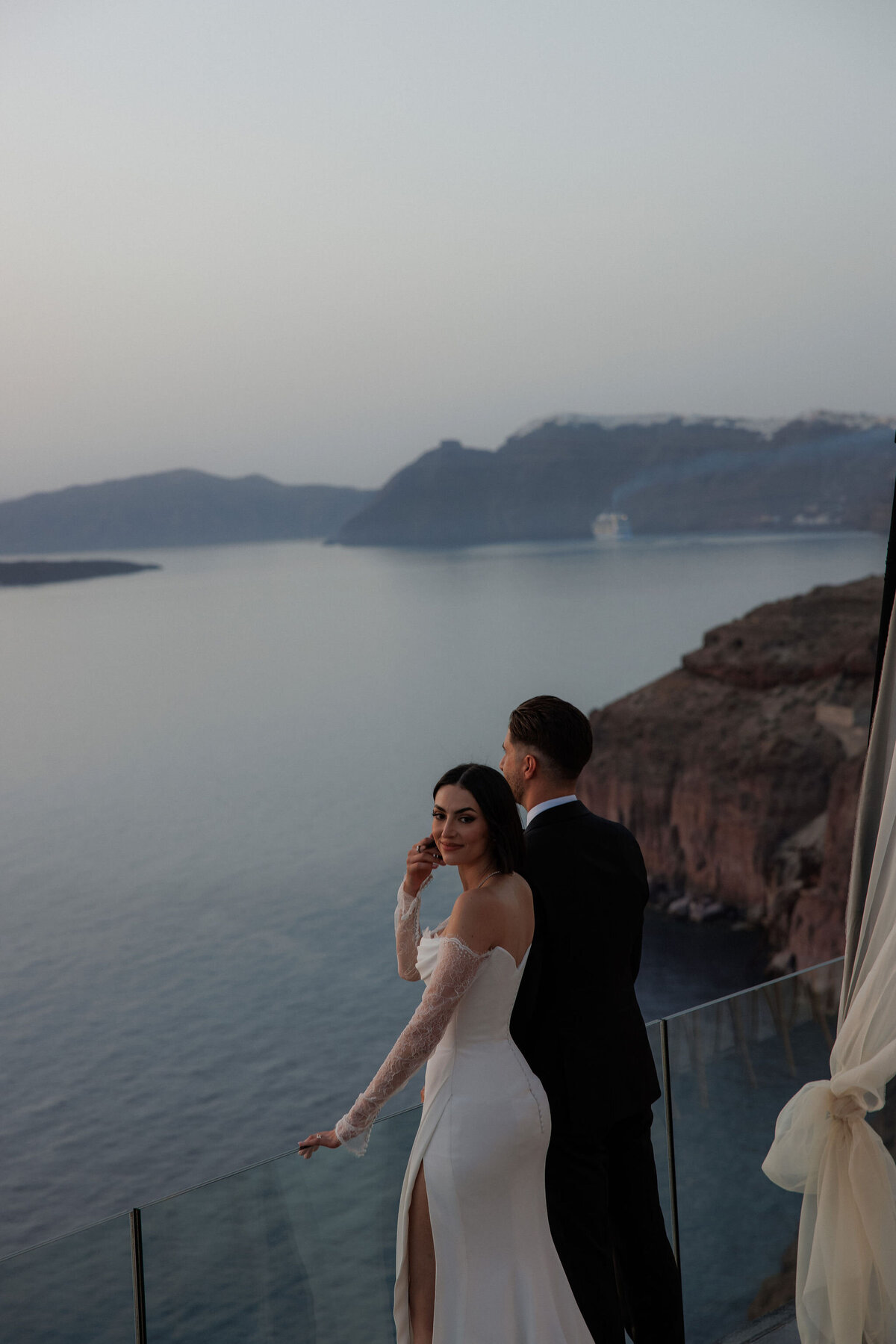 J&E Greece Destination Wedding