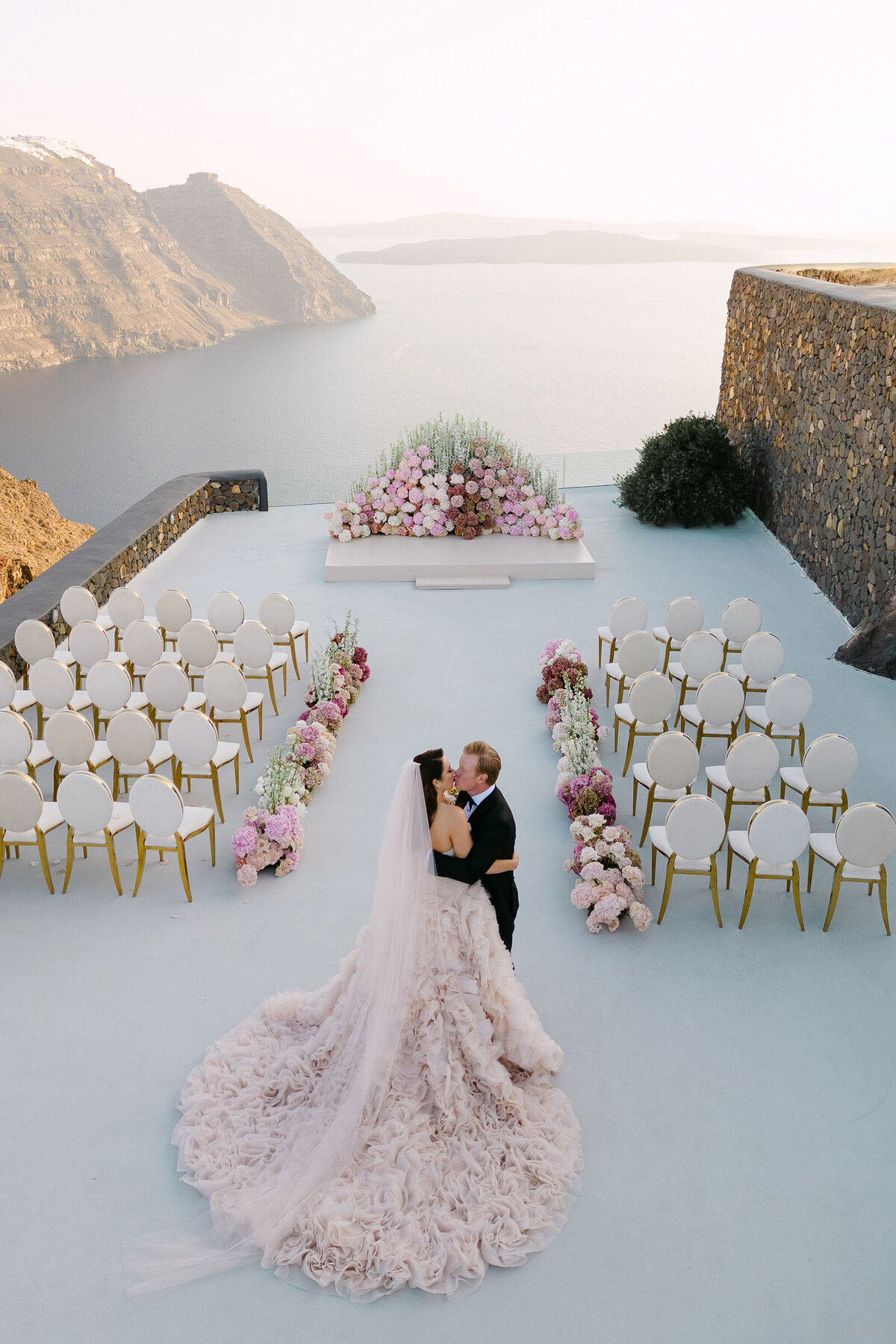 wedding in santorini greece aenaon hotel 35